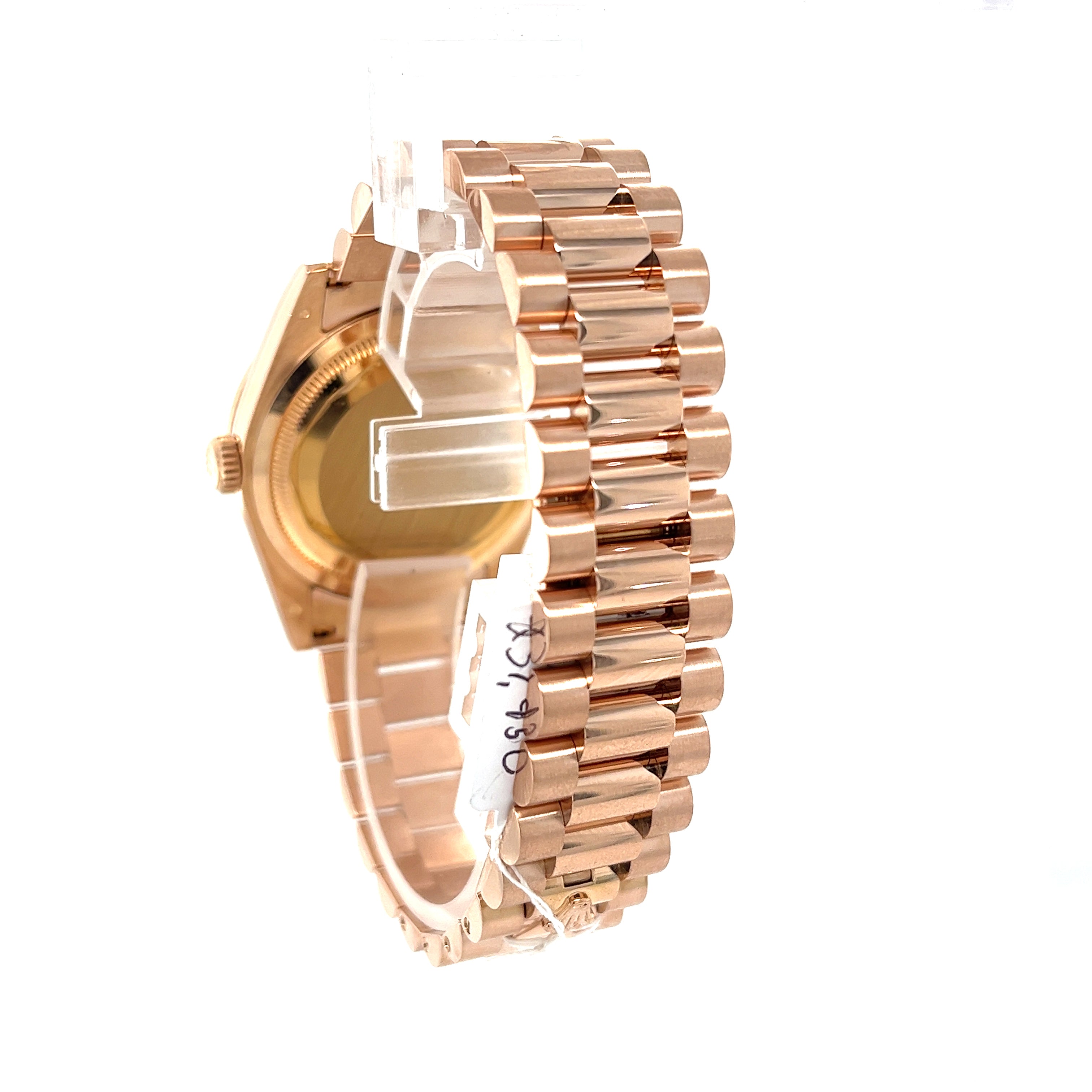 Rolex 18ct Rose Gold Day Date reference 118235 With Factory Meteorite Dial