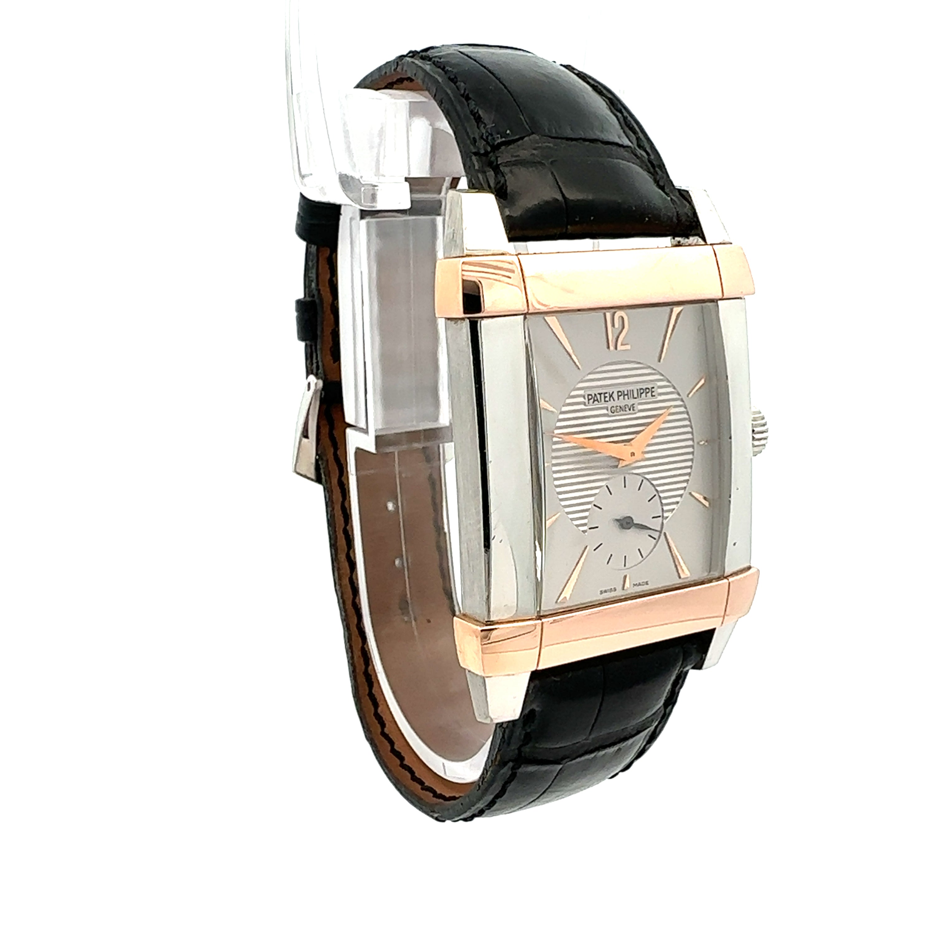 Patek Philippe Platinum and Rose Gold Gondolo reference 5111PR