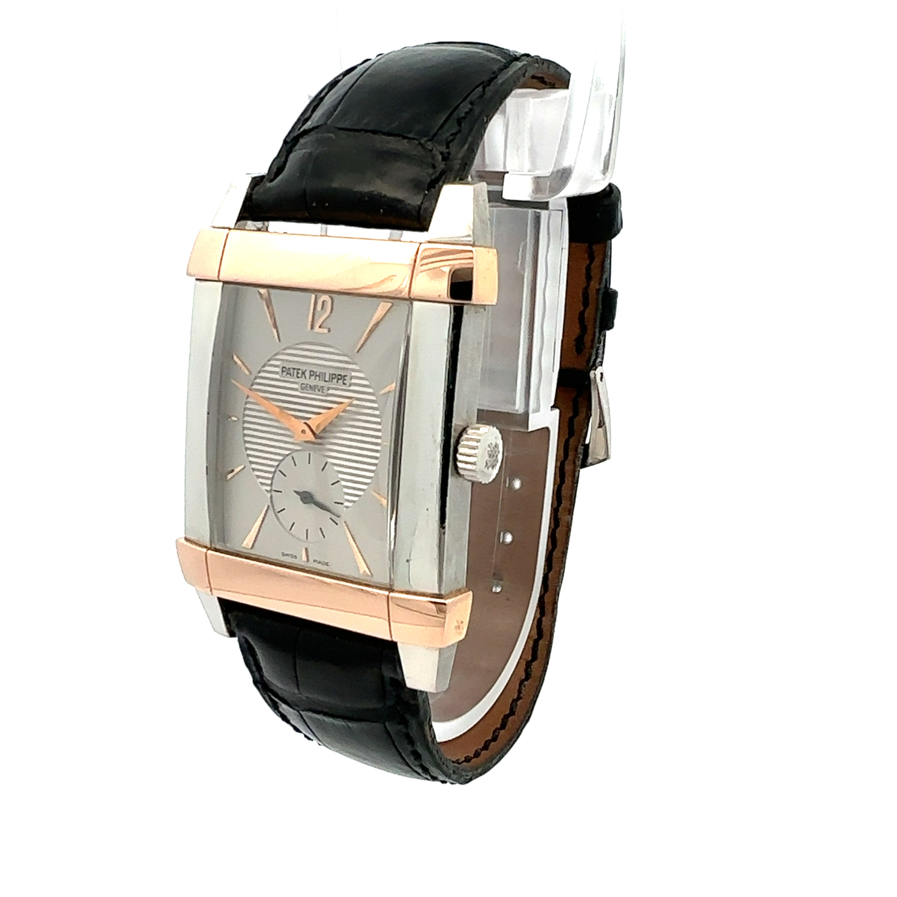 Patek Philippe Platinum and Rose Gold Gondolo reference 5111PR