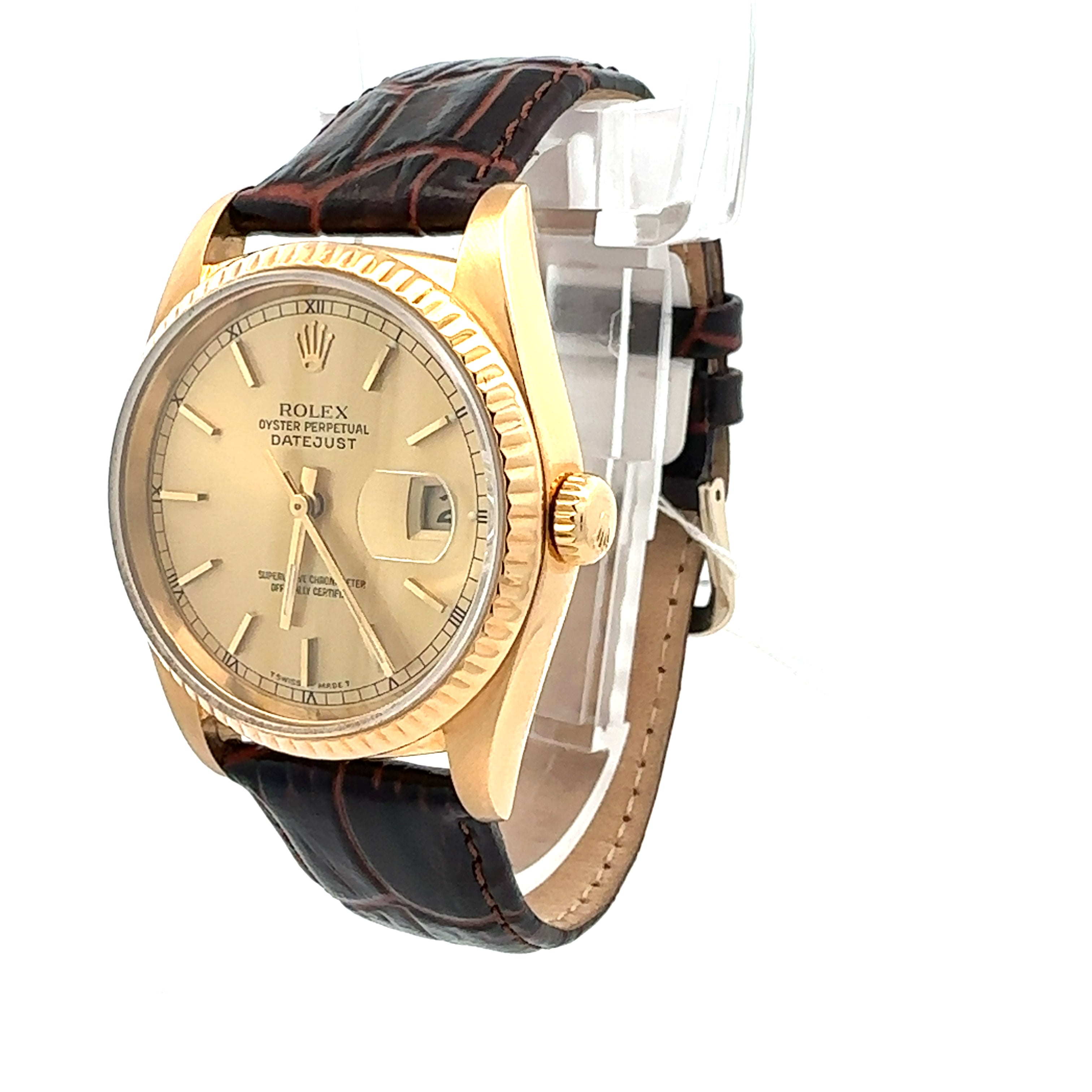 Rolex 18ct Yellow Gold Datejust reference 16238