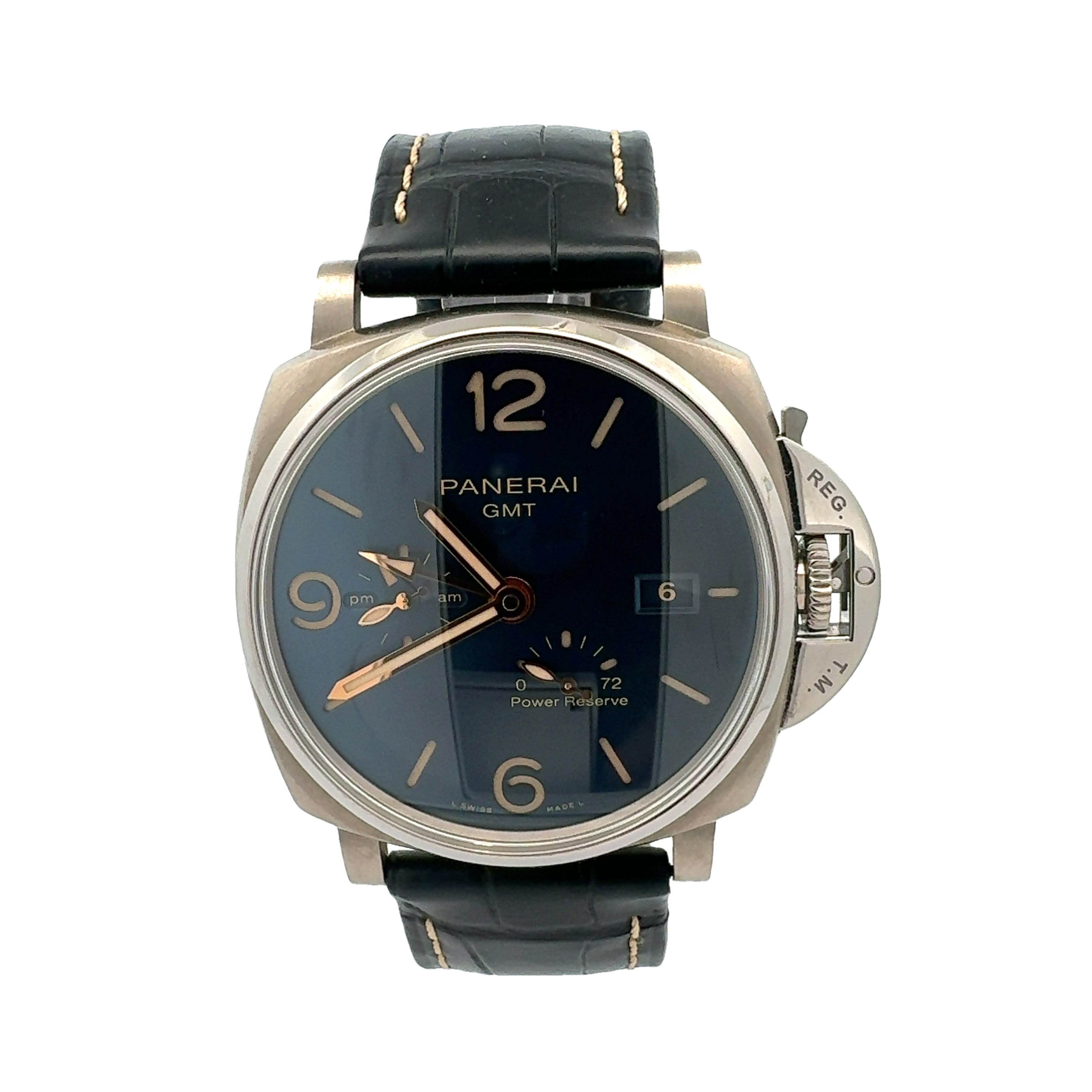 Panerai Laminar Due GMT Power Reserve reference PAM00964