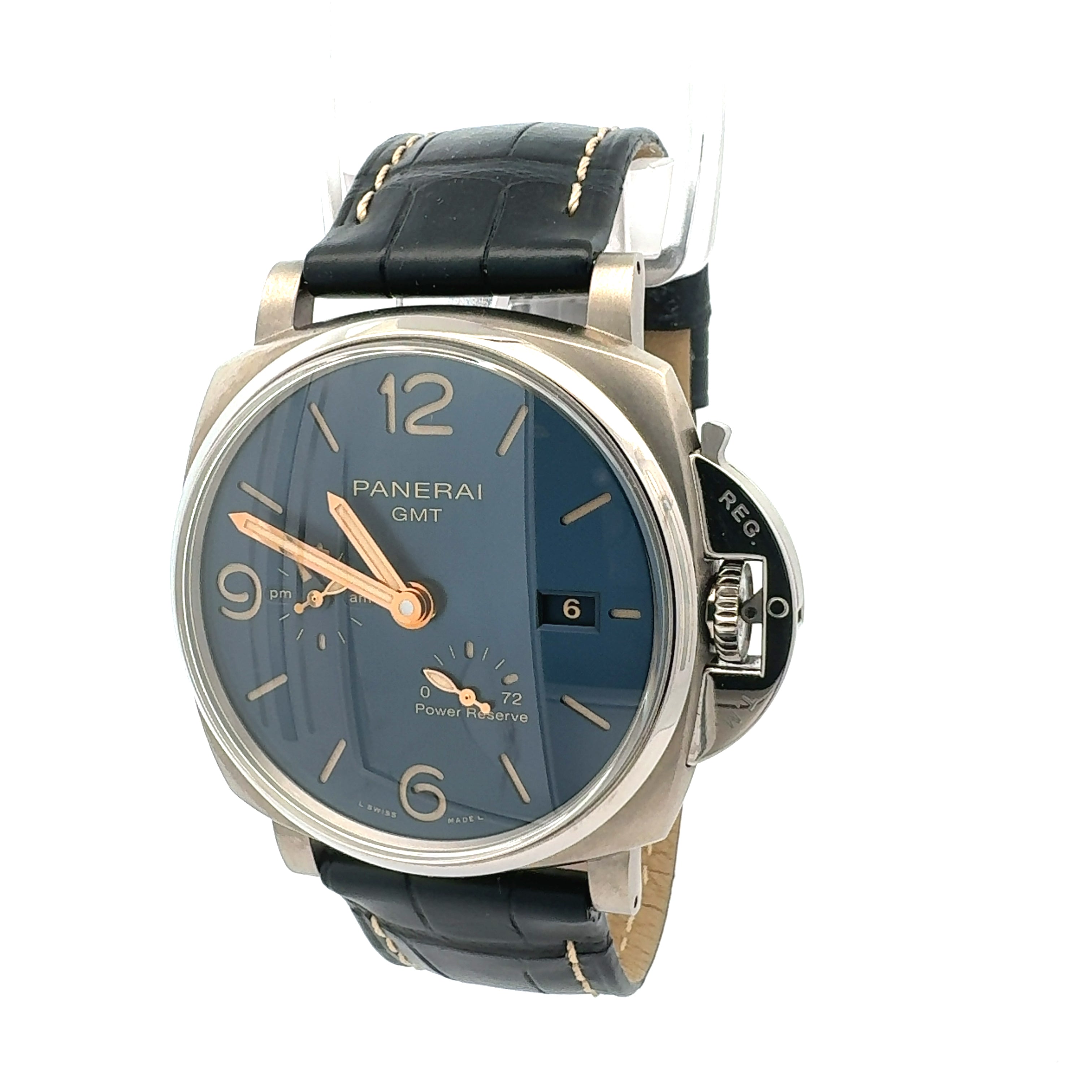 Panerai Laminar Due GMT Power Reserve reference PAM00964