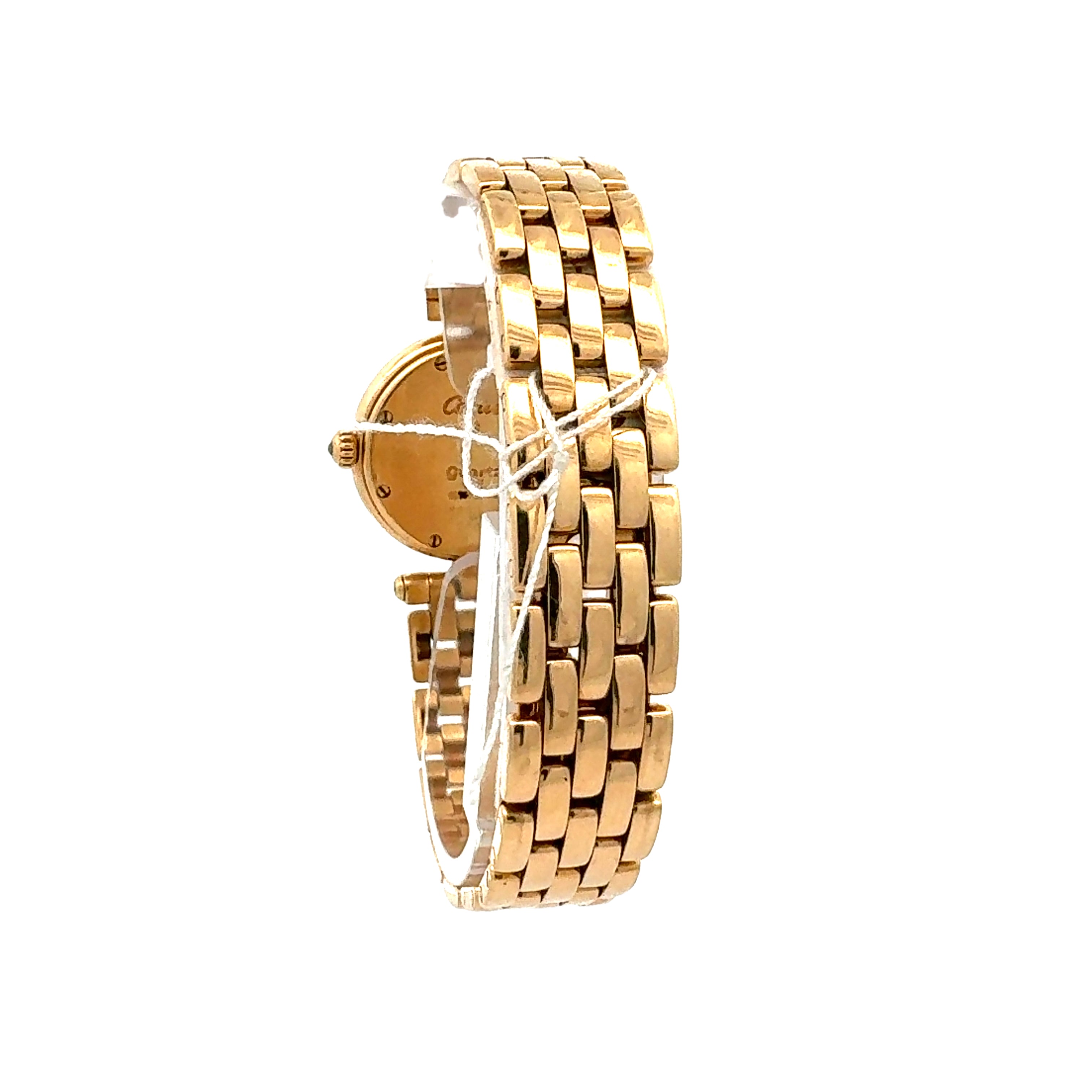 Cartier 18ct Yellow Gold Panthere Ronde reference 866925 With Factory Diamonds