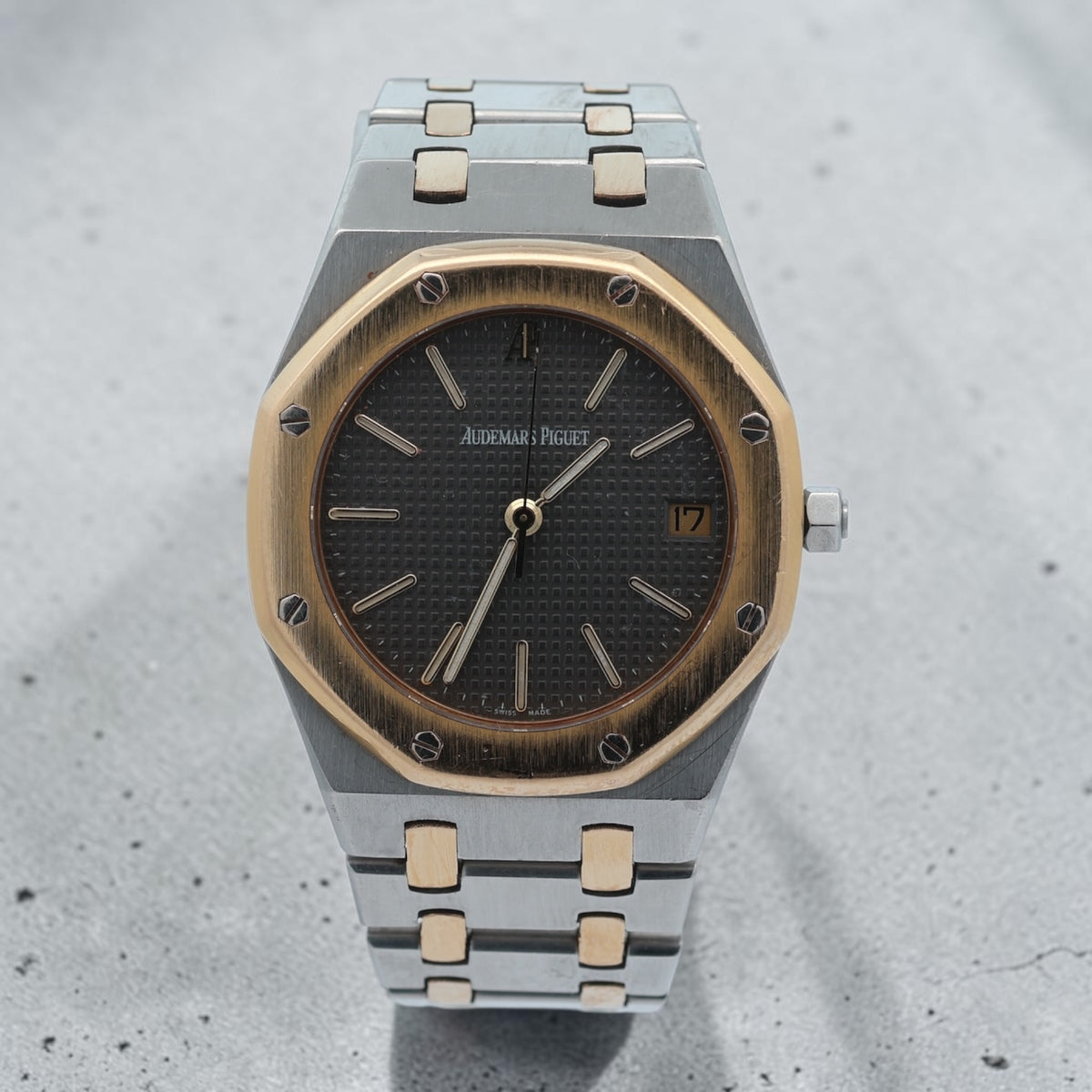 Audemars Piguet Steel and Yellow Gold Royal Oak reference 56023Sa