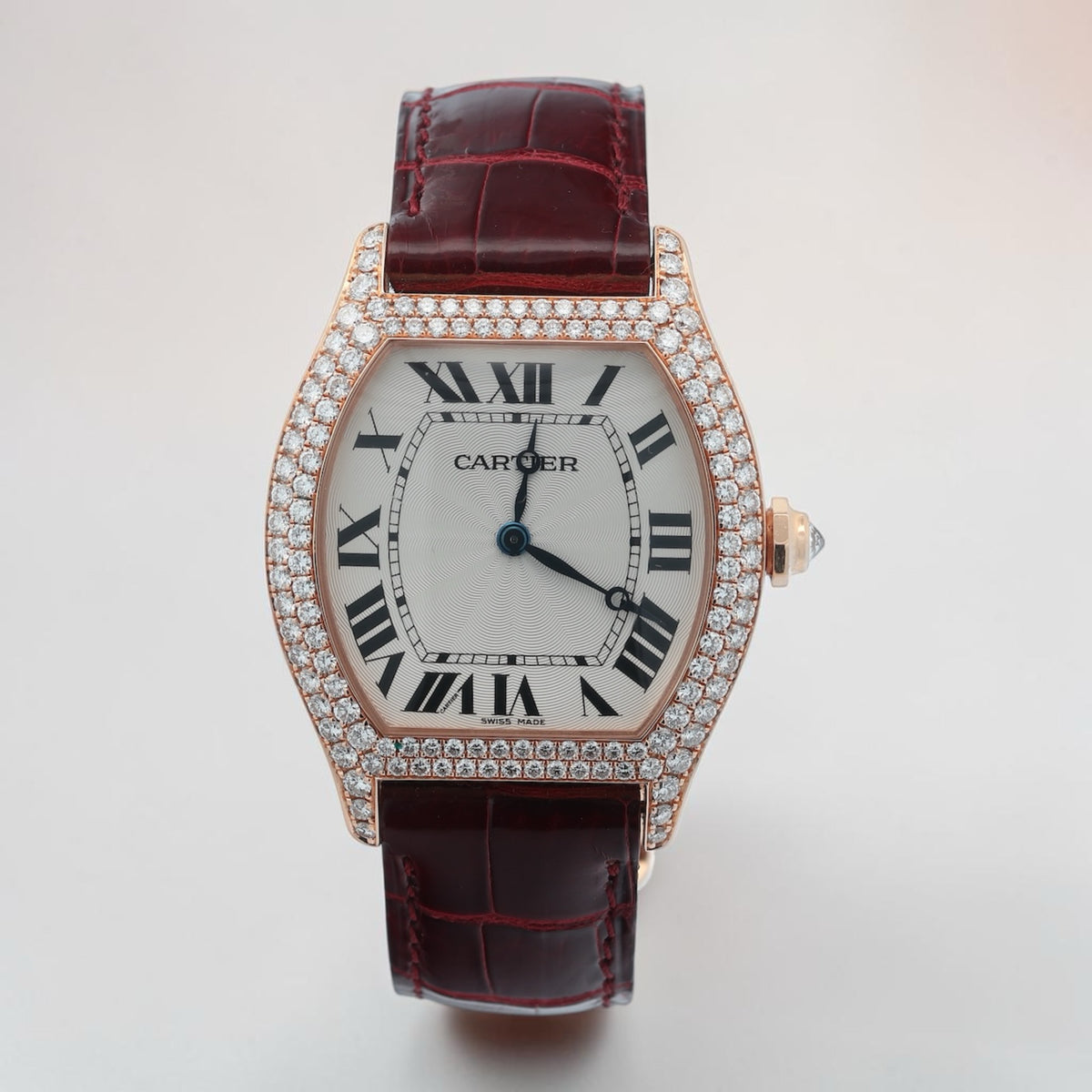 Cartier 18ct Rose Gold Tortue 2498/WA503951 CPCP Factory Diamonds