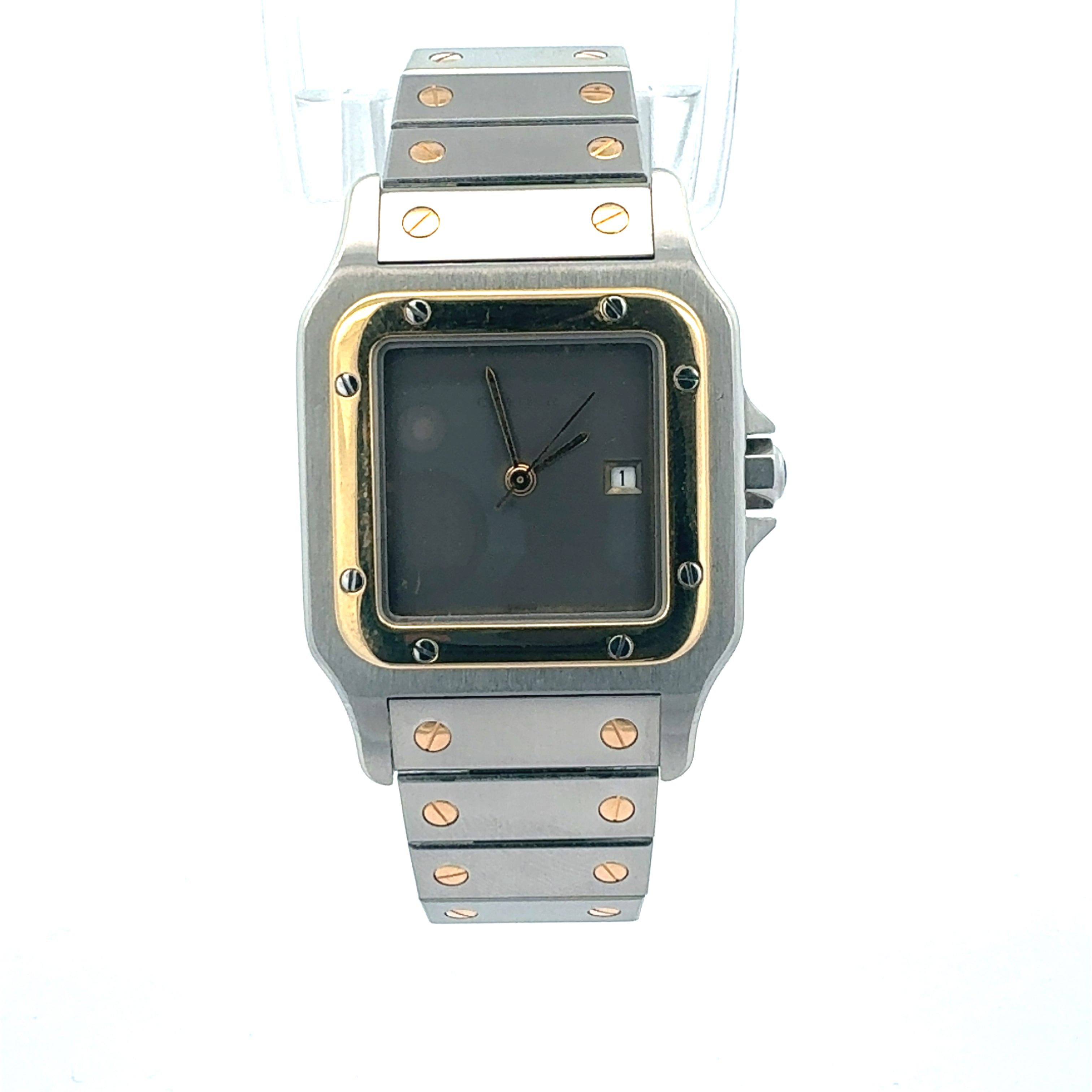 Cartier Santos Carree reference 2961 Ghost Dial