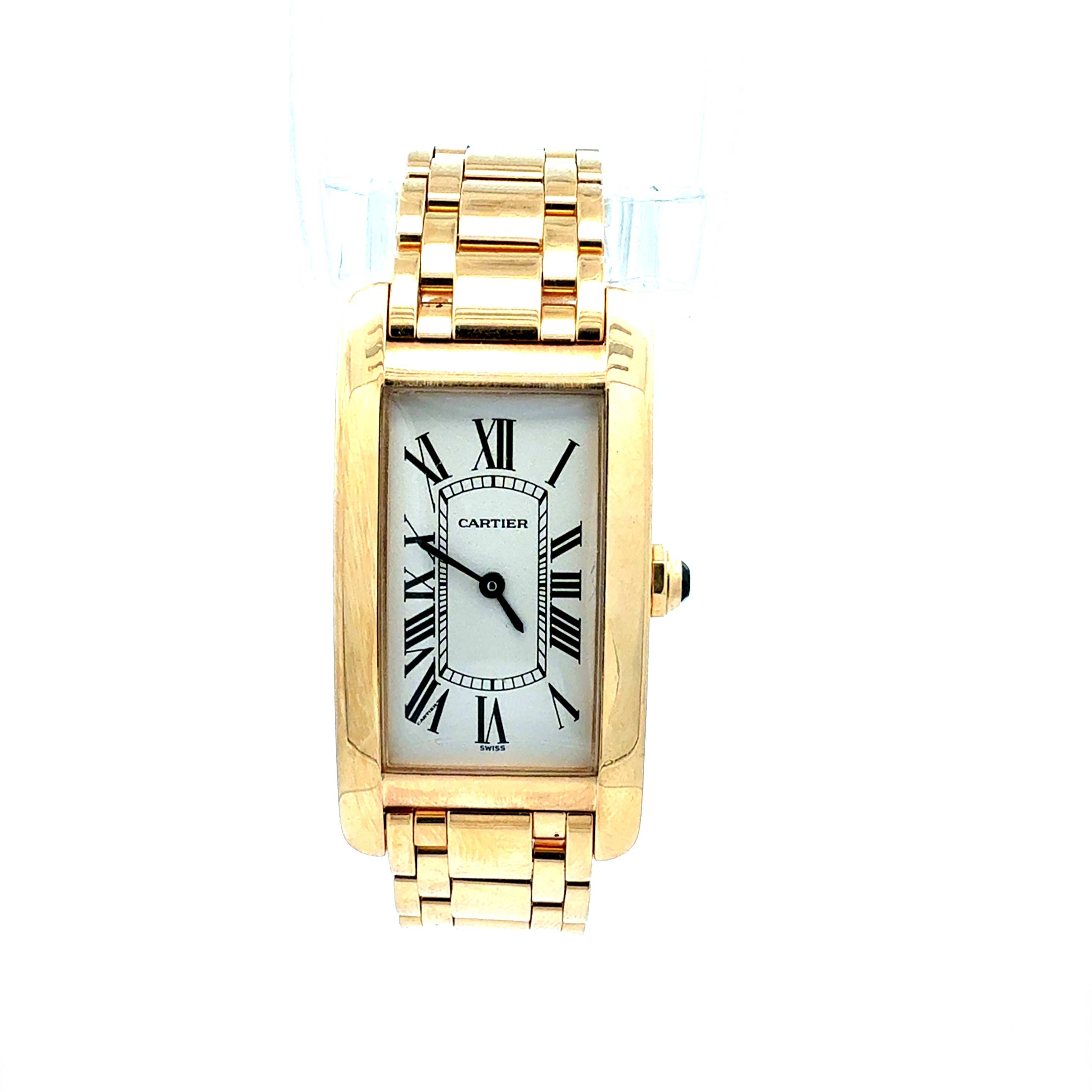 Cartier 18ct Gold Tank Américaine référence 1720