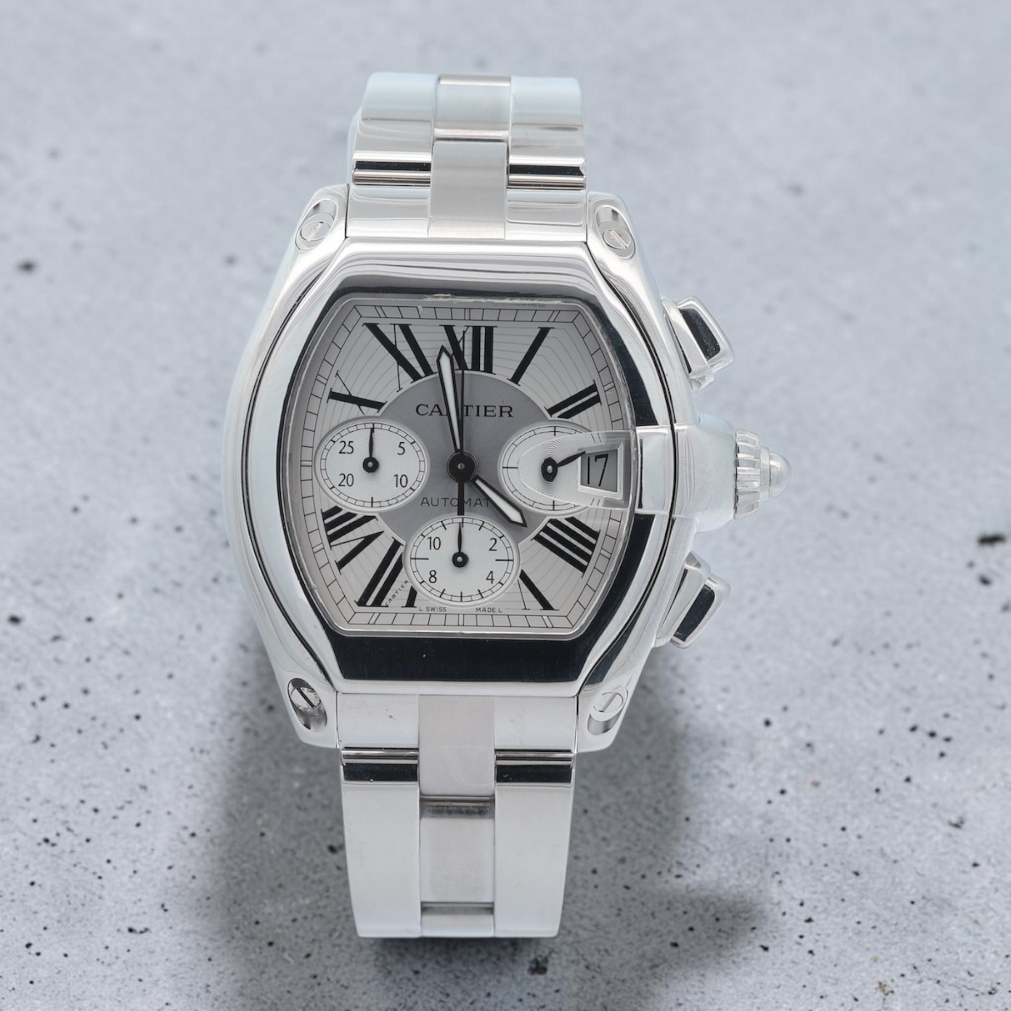Cartier Roadster Chronograph reference W62019X6/2618