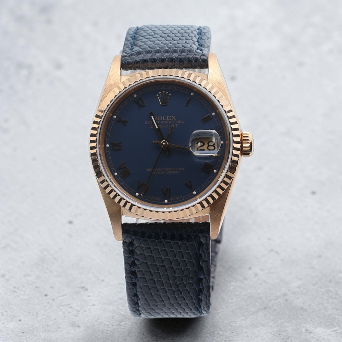 Rolex 18ct Gold Datejust reference 16238