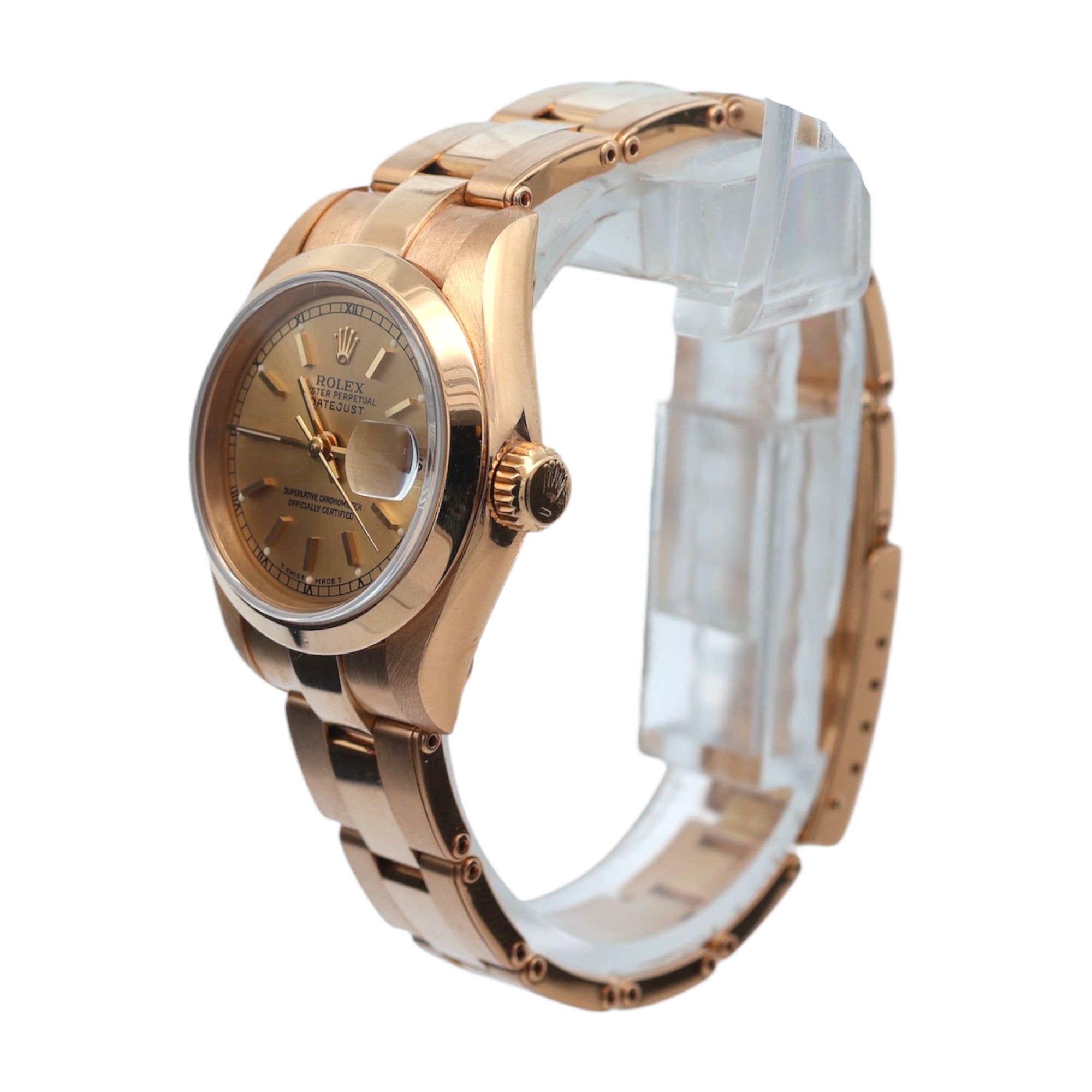 Rolex 18ct Gold Lady Datjeust reference 69168