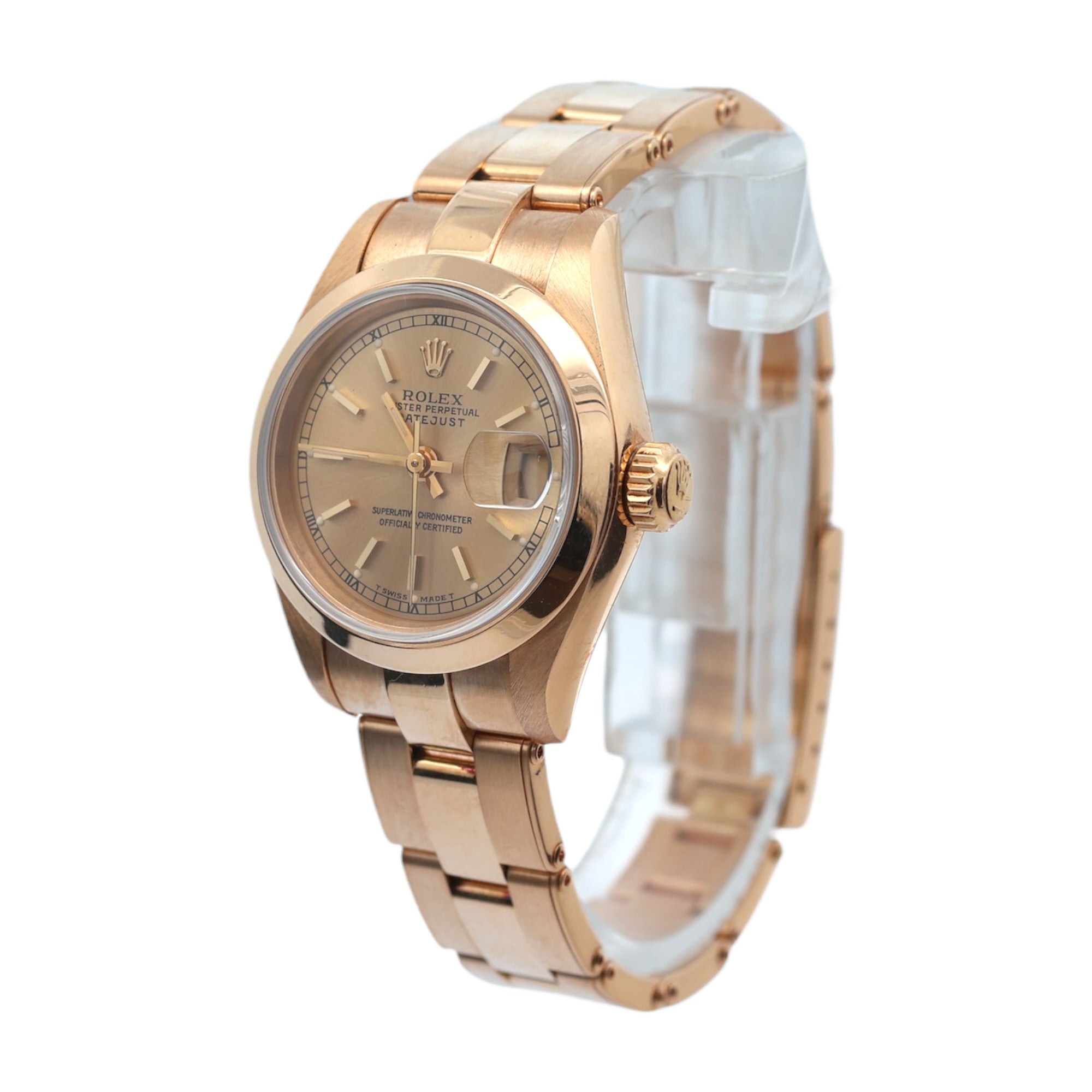 Rolex 18ct Gold Lady Datjeust reference 69168