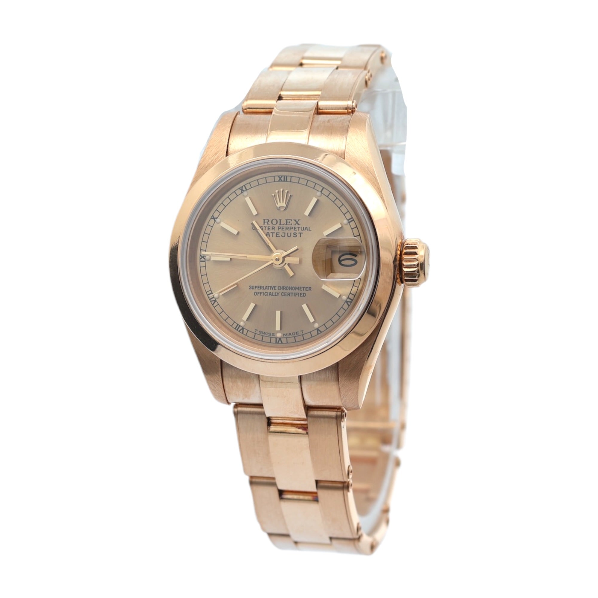 Rolex 18ct Gold Lady Datjeust reference 69168