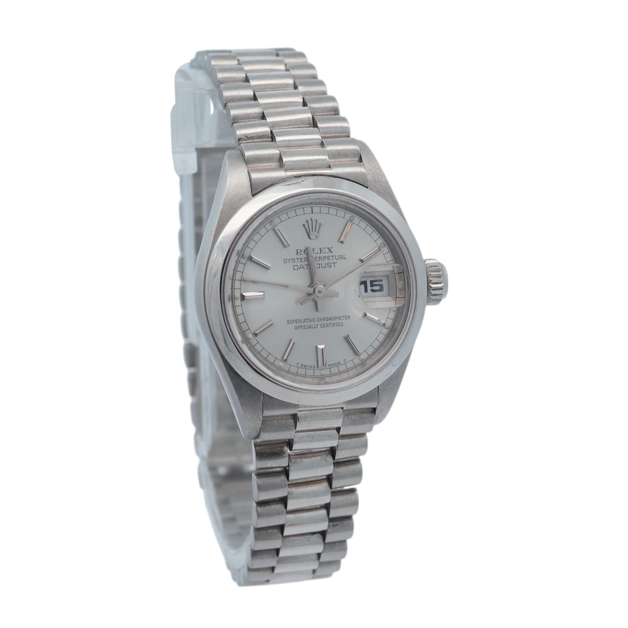 Rolex Platinum Lady Datejust 69166