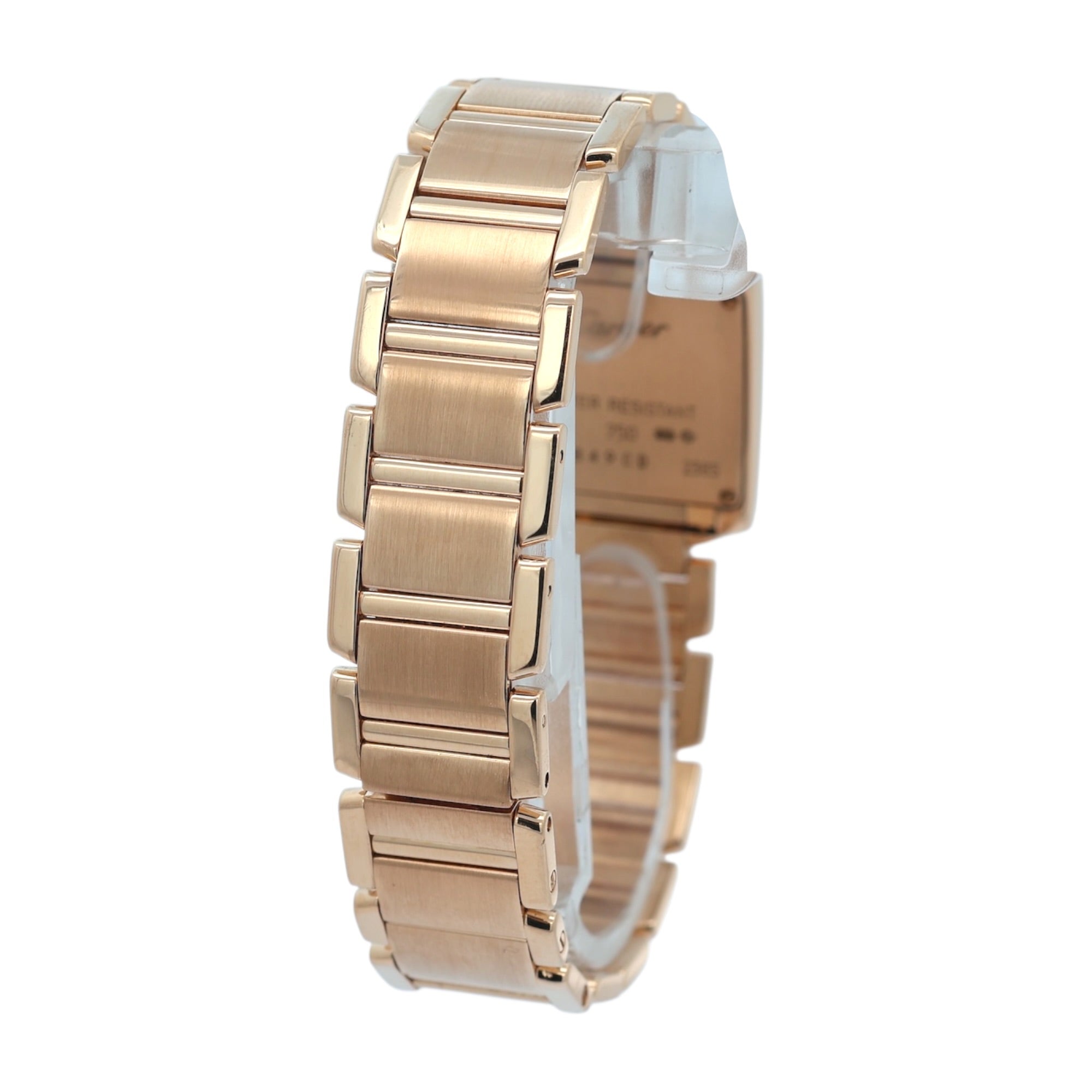 Cartier 18ct Gold Tank Francasie refernce 2385