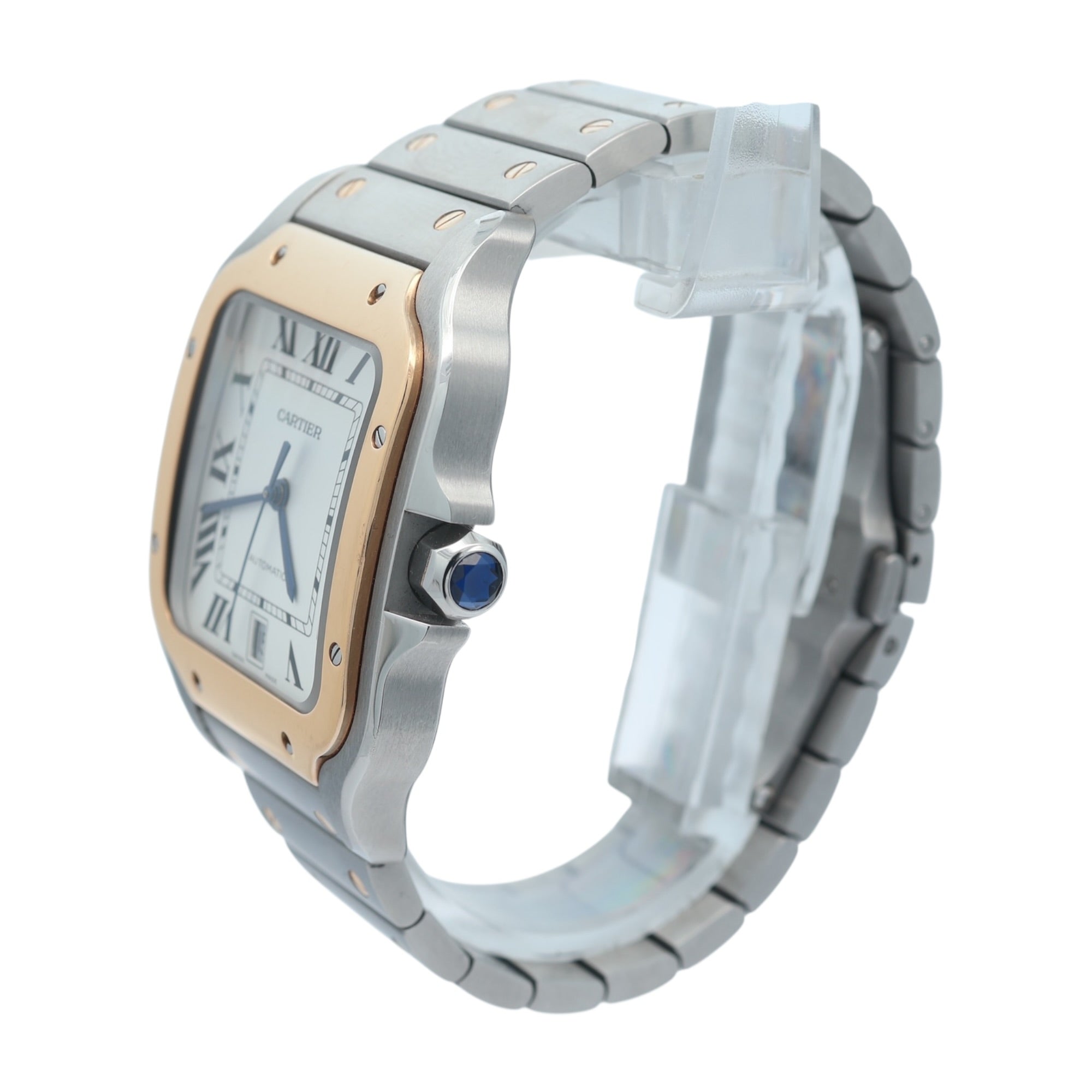 Cartier Steel and Gold Santos De Cartier reference W2SA0009
