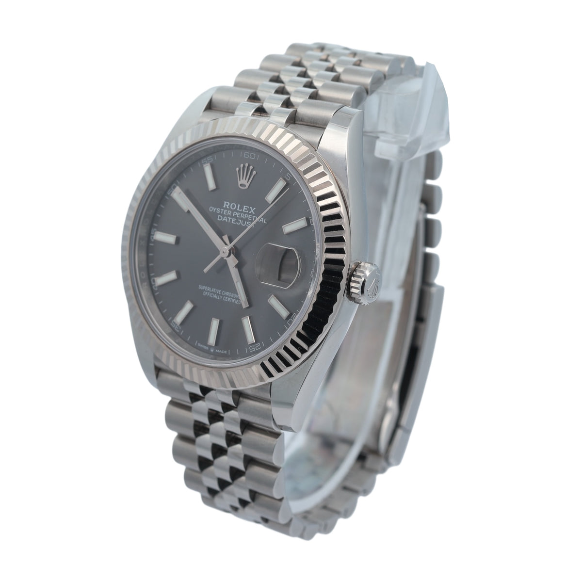 Rolex Datejust 41 reference 126334 Rhodium Dial