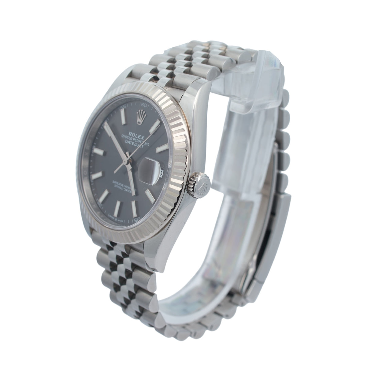 Rolex Datejust 41 reference 126334 Rhodium Dial