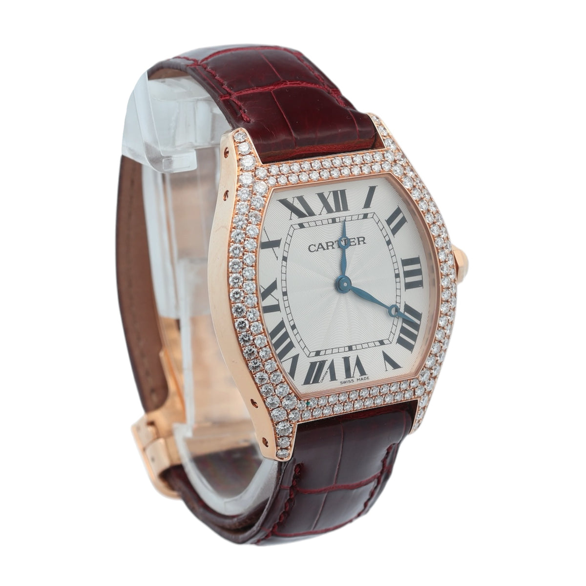 Cartier 18ct Rose Gold Tortue 2498/WA503951 CPCP Factory Diamonds