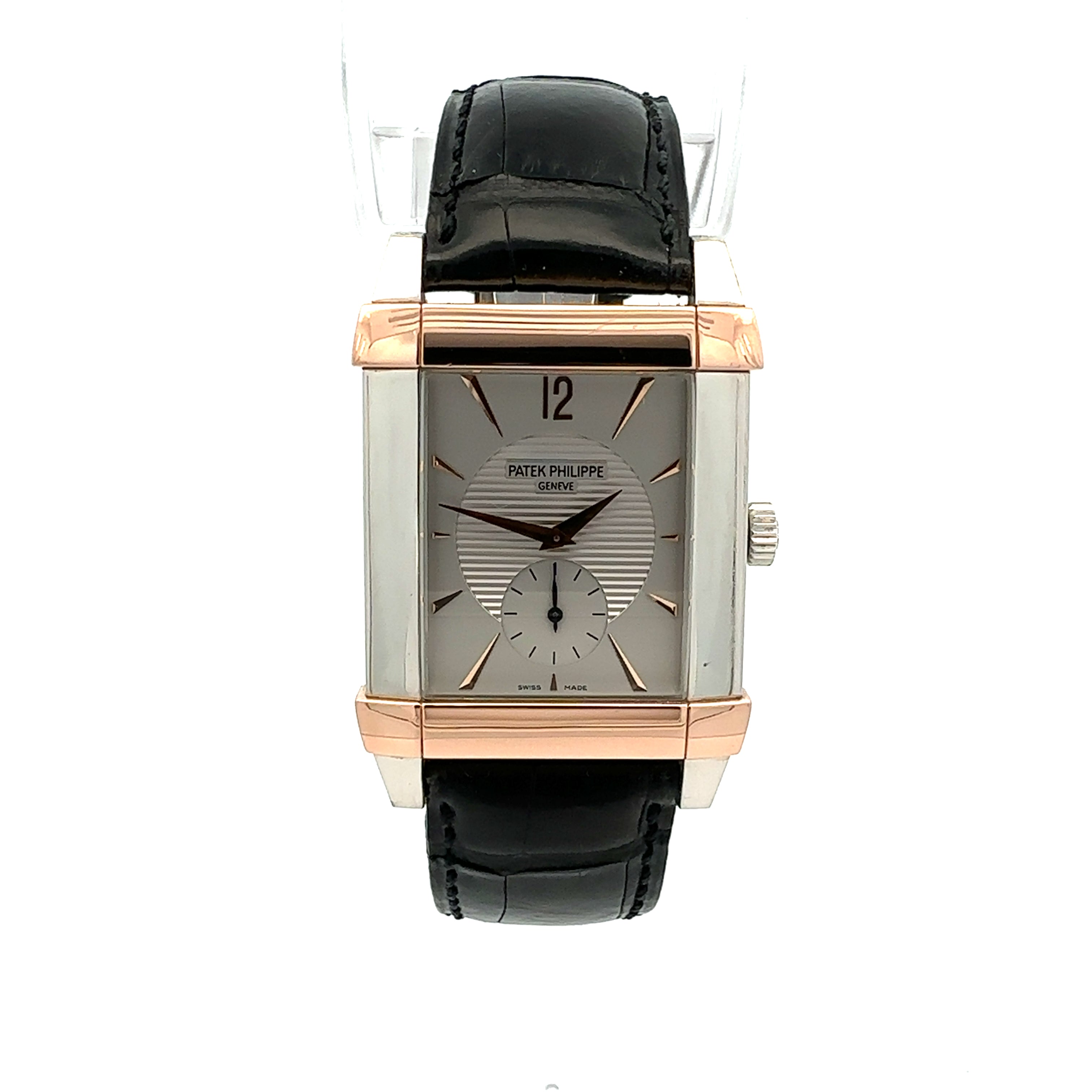 Patek Philippe Platinum and Rose Gold Gondolo reference 5111PR