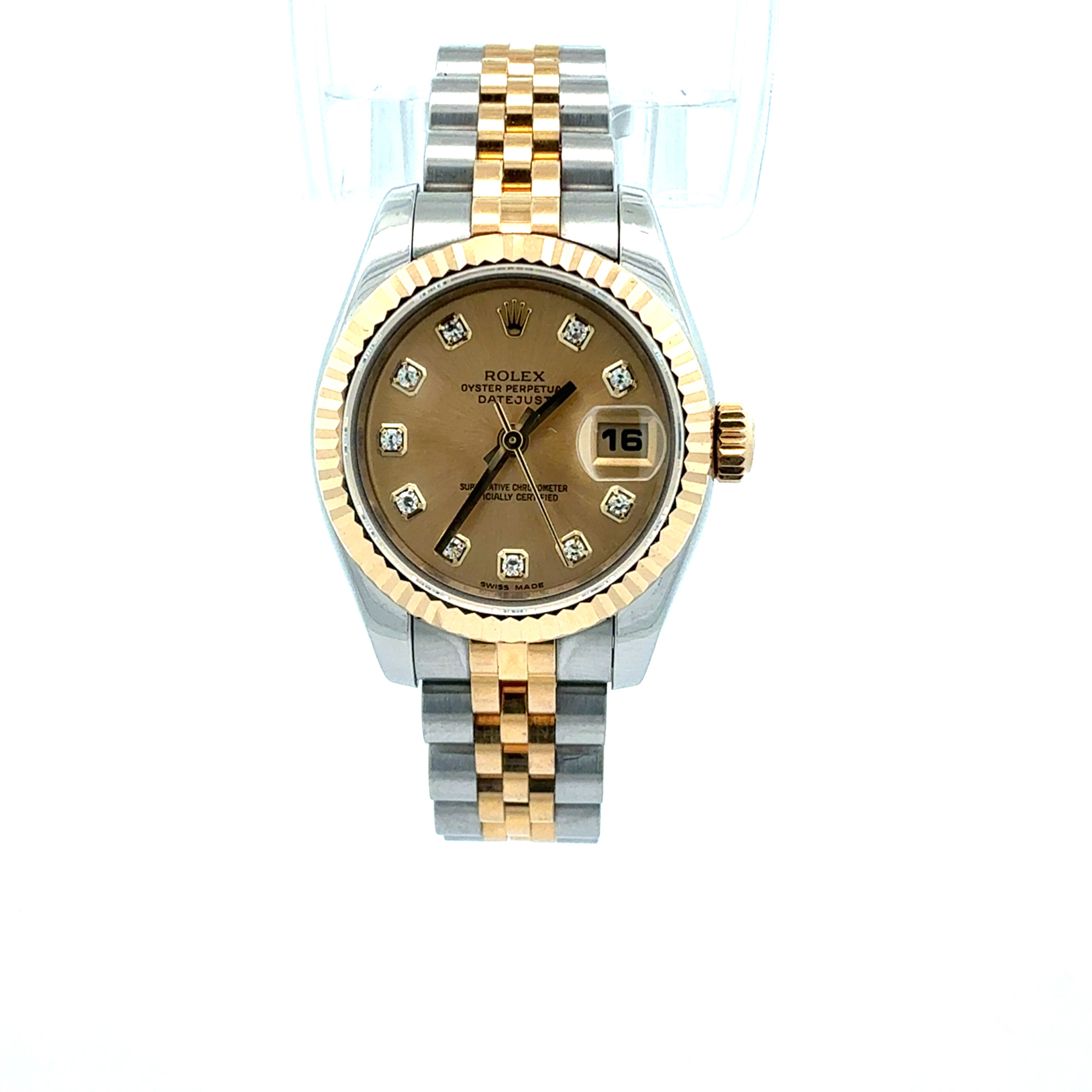 Rolex Datejust 26 reference 179173 Factory Diamond Dial