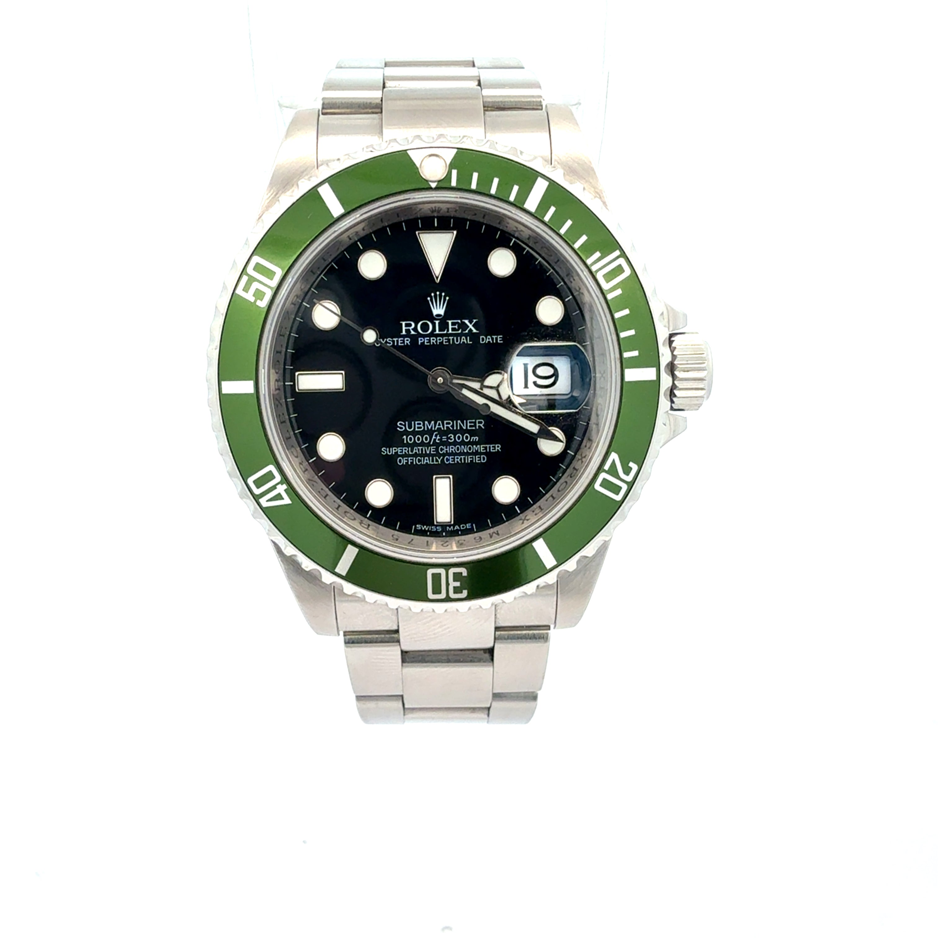 Rolex Submariner Kermit reference 16610LV