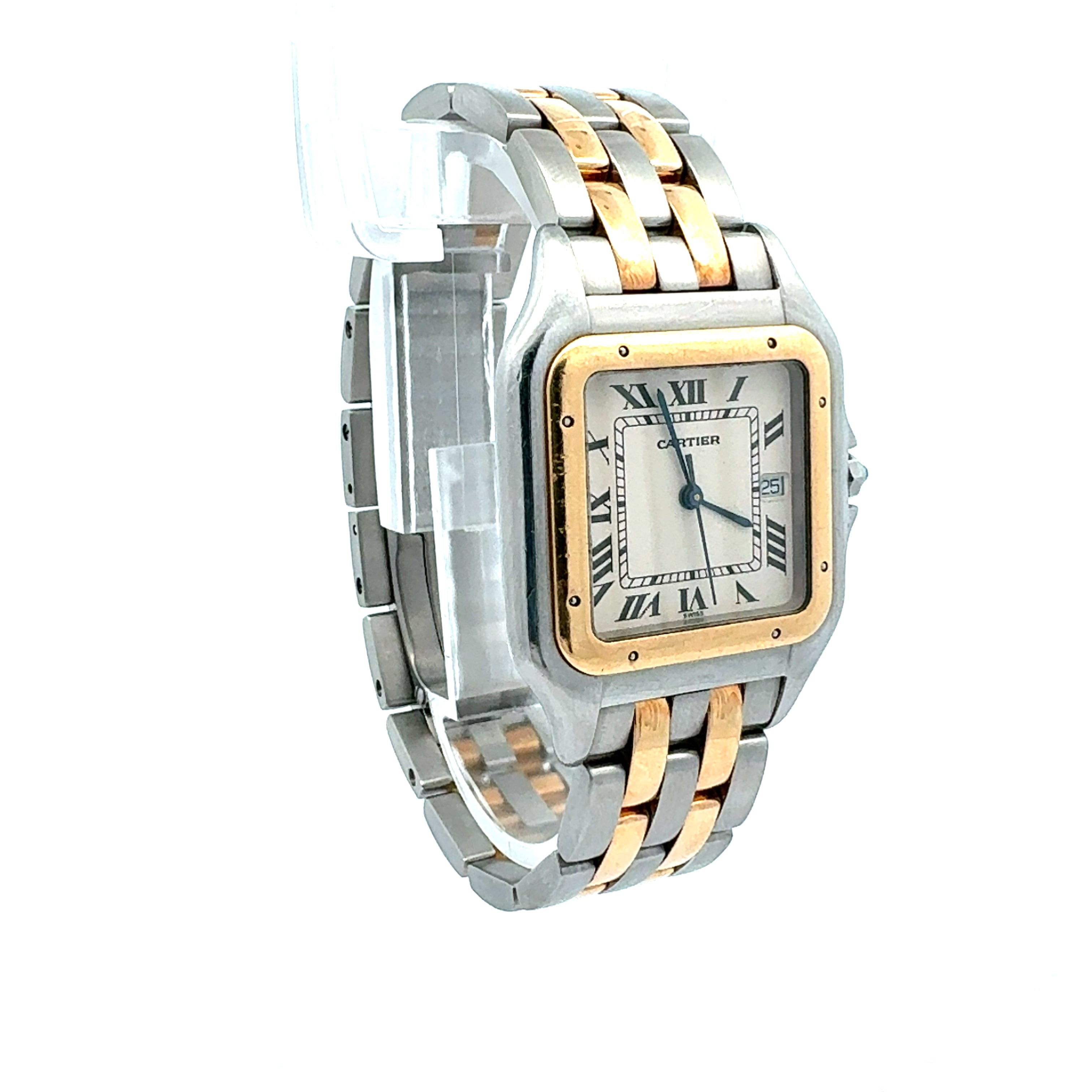 Cartier Steel and Yellow Gold Panthere Jumbo reference 183975