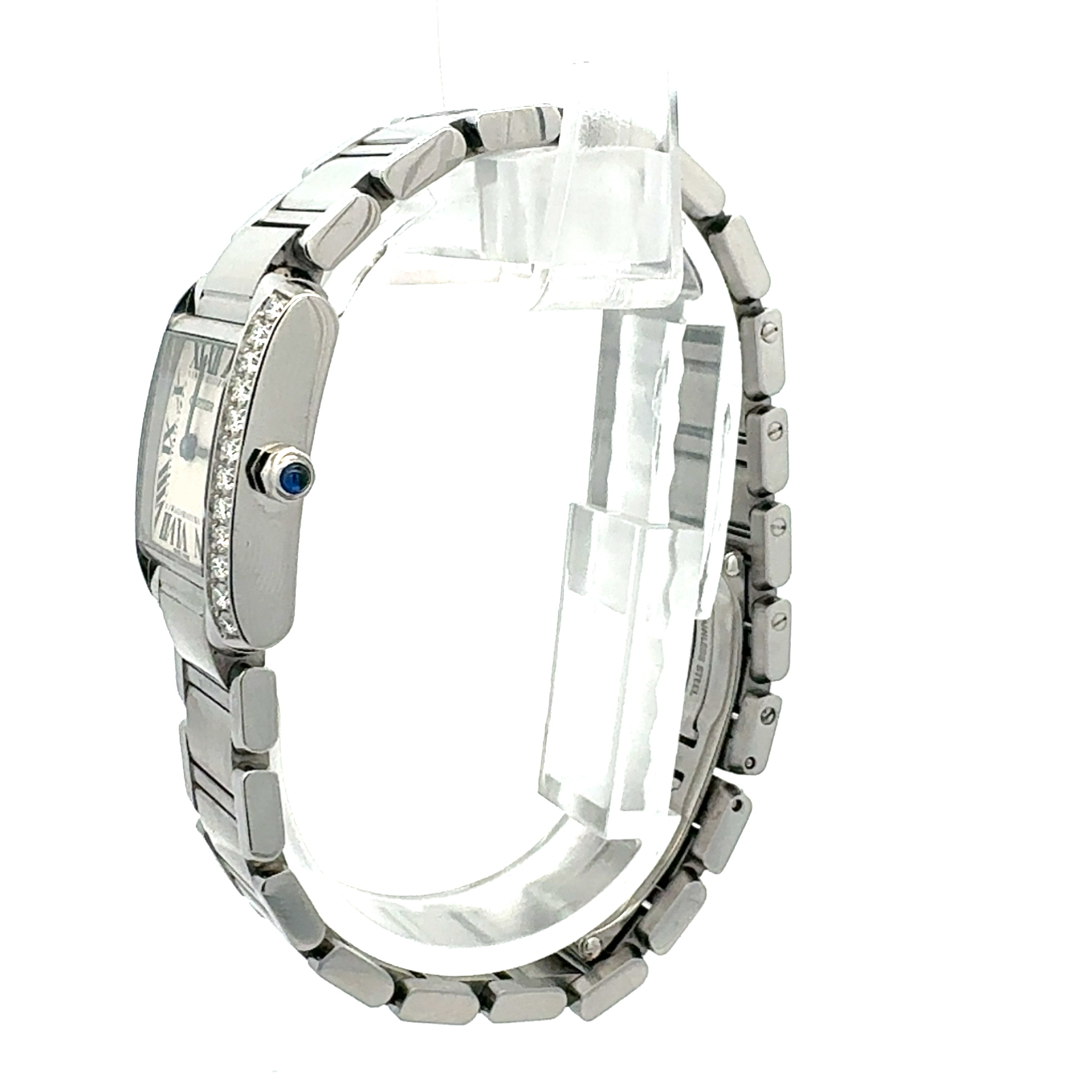 Cartier Tank Francaise reference WT4A0008/3217 Factory Diamonds