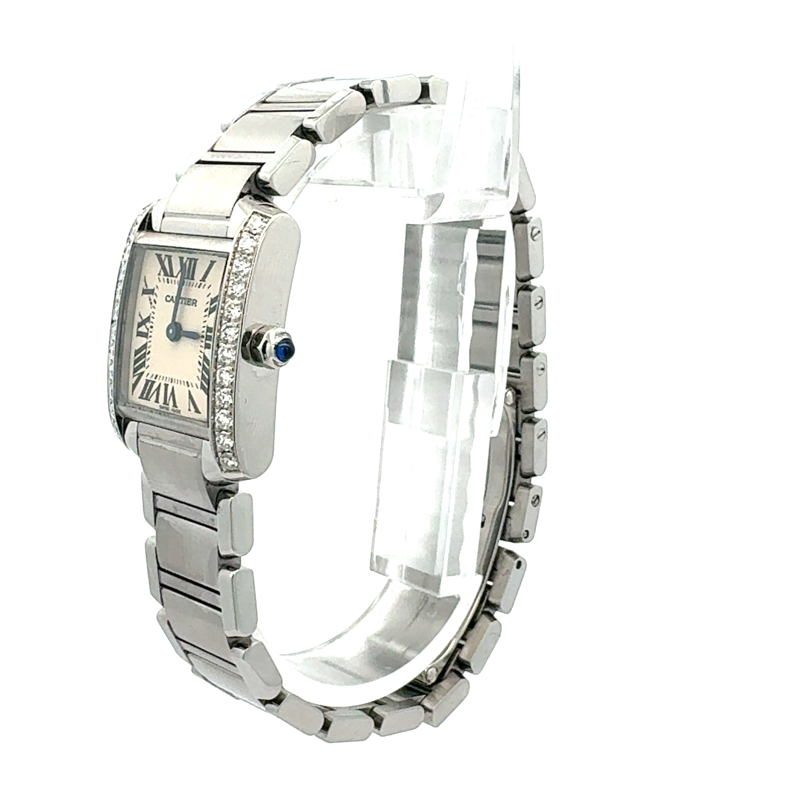 Cartier Tank Francaise reference WT4A0008/3217 Factory Diamonds