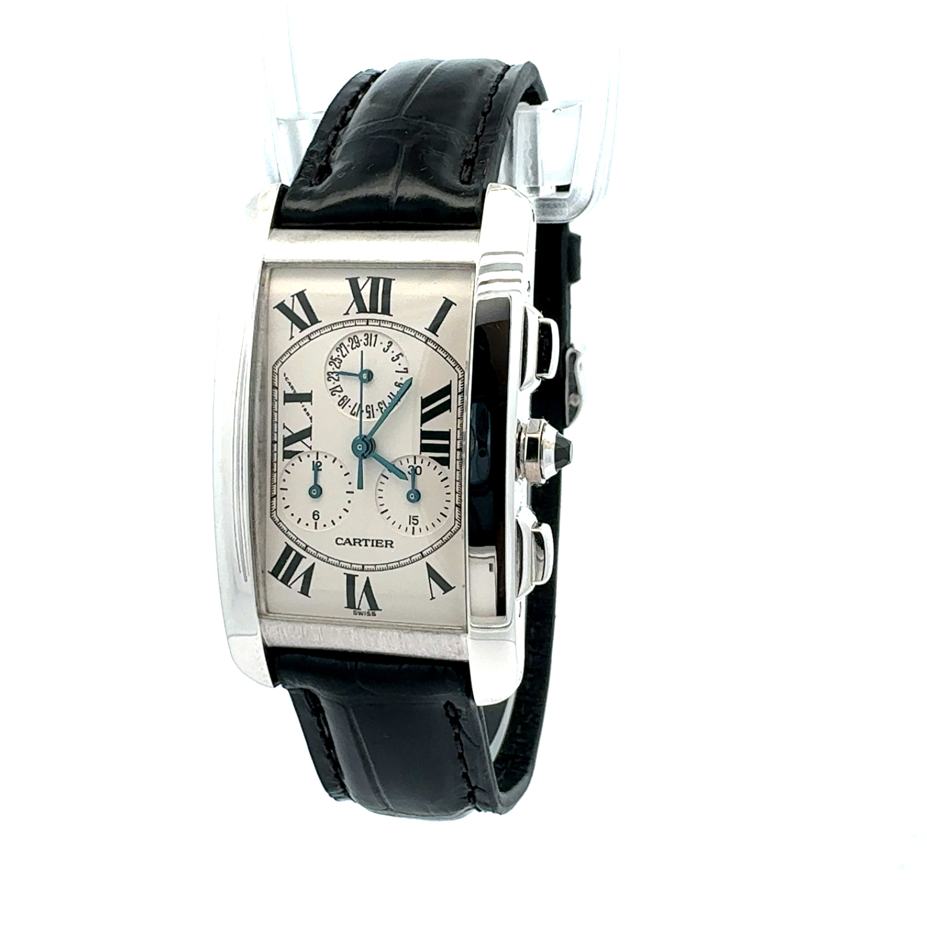 Cartier 18ct White Gold Tank Americane reference W2603356/2312