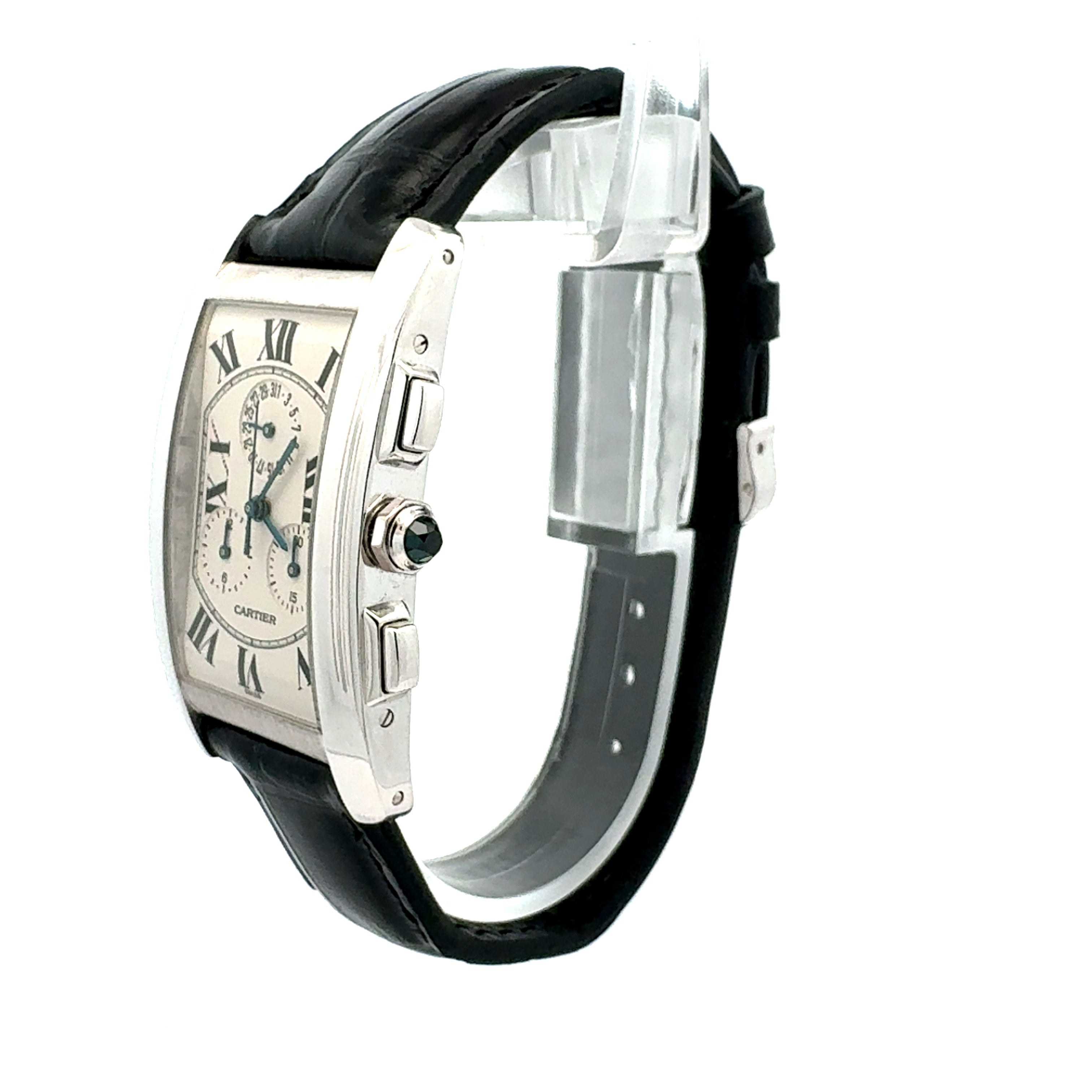 Cartier 18ct White Gold Tank Americane reference W2603356/2312