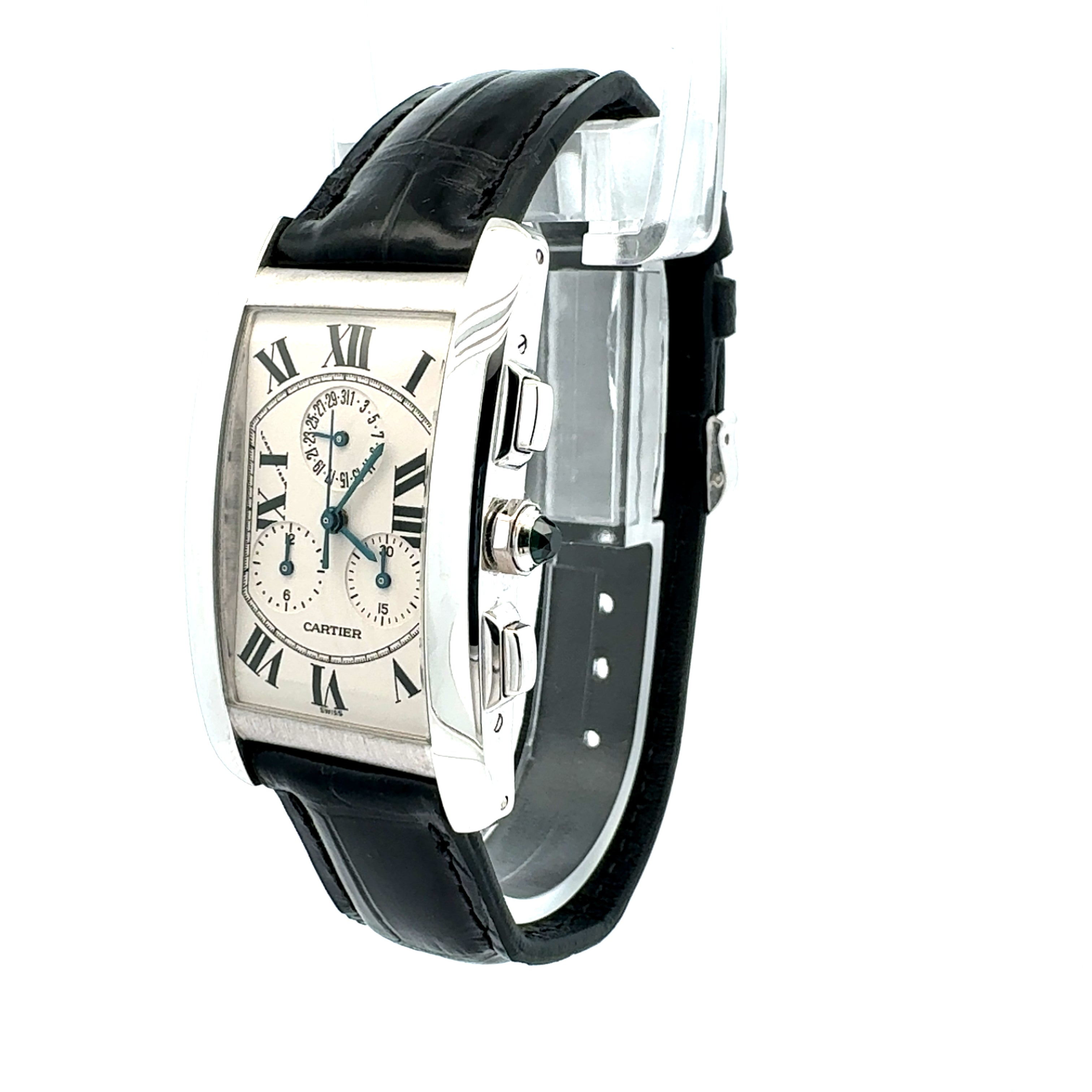 Cartier 18ct White Gold Tank Americane reference W2603356/2312