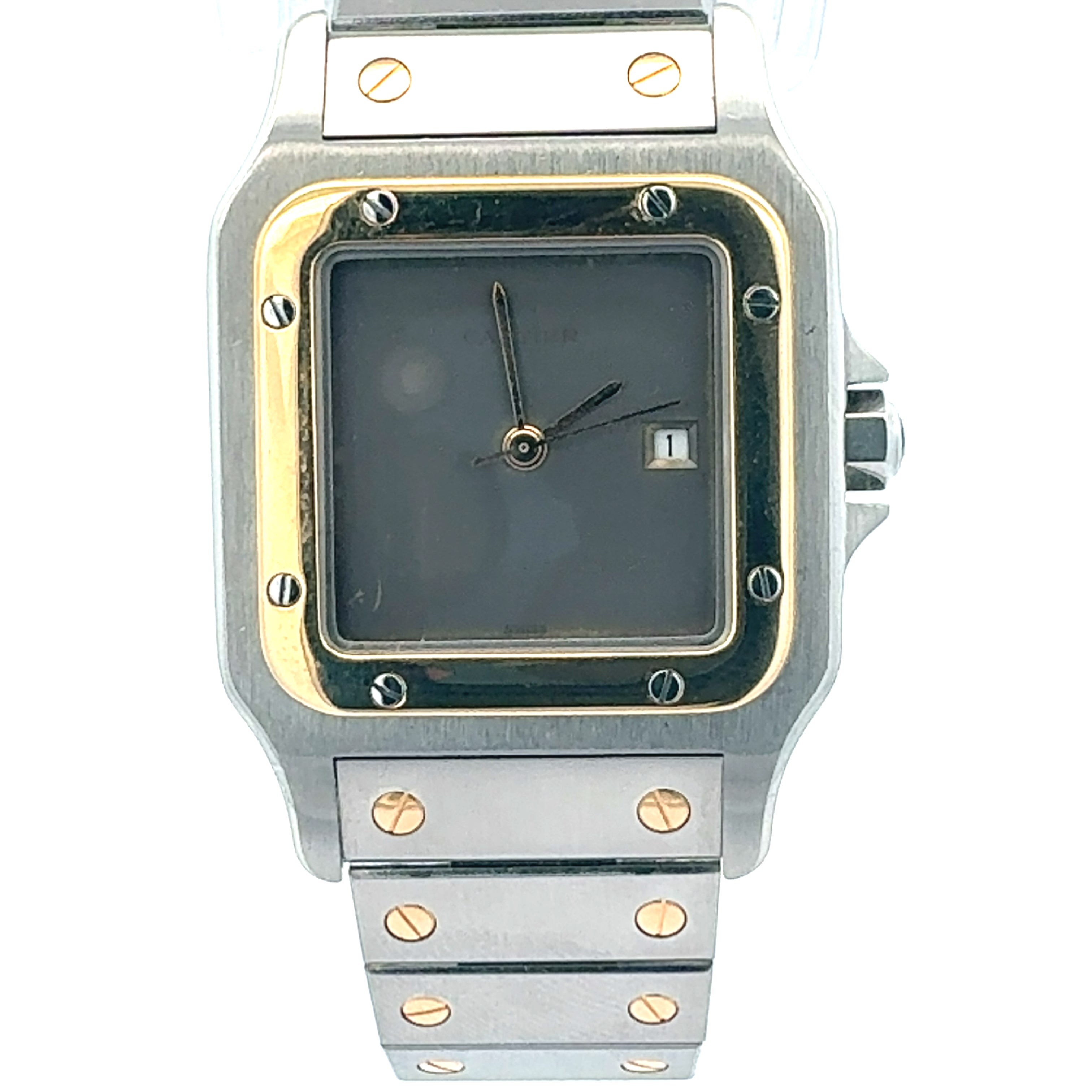 Cartier Santos Carree reference 2961 Ghost Dial