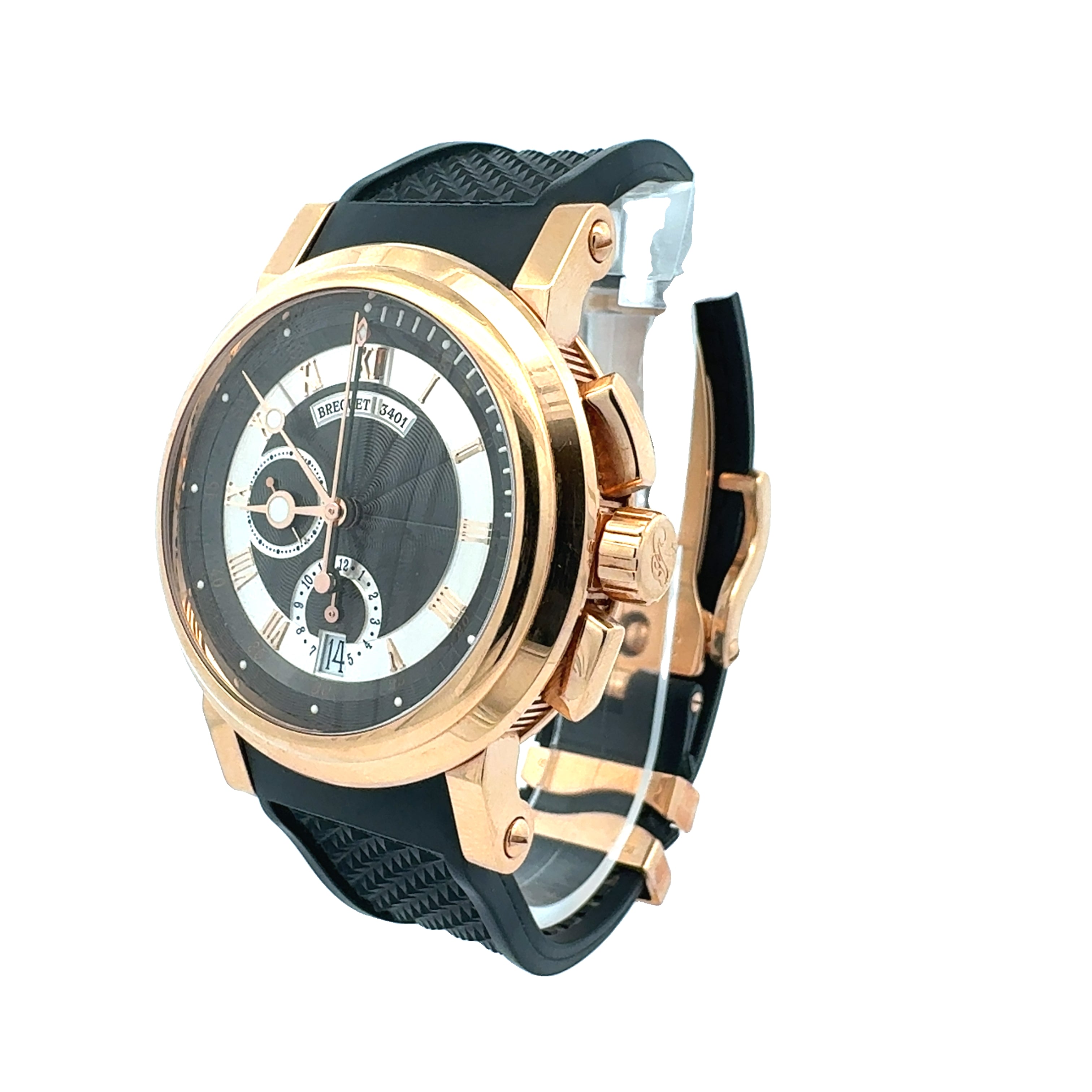 Breguet 18ct Rose Gold Marine reference 5827BR/Z2/5ZU