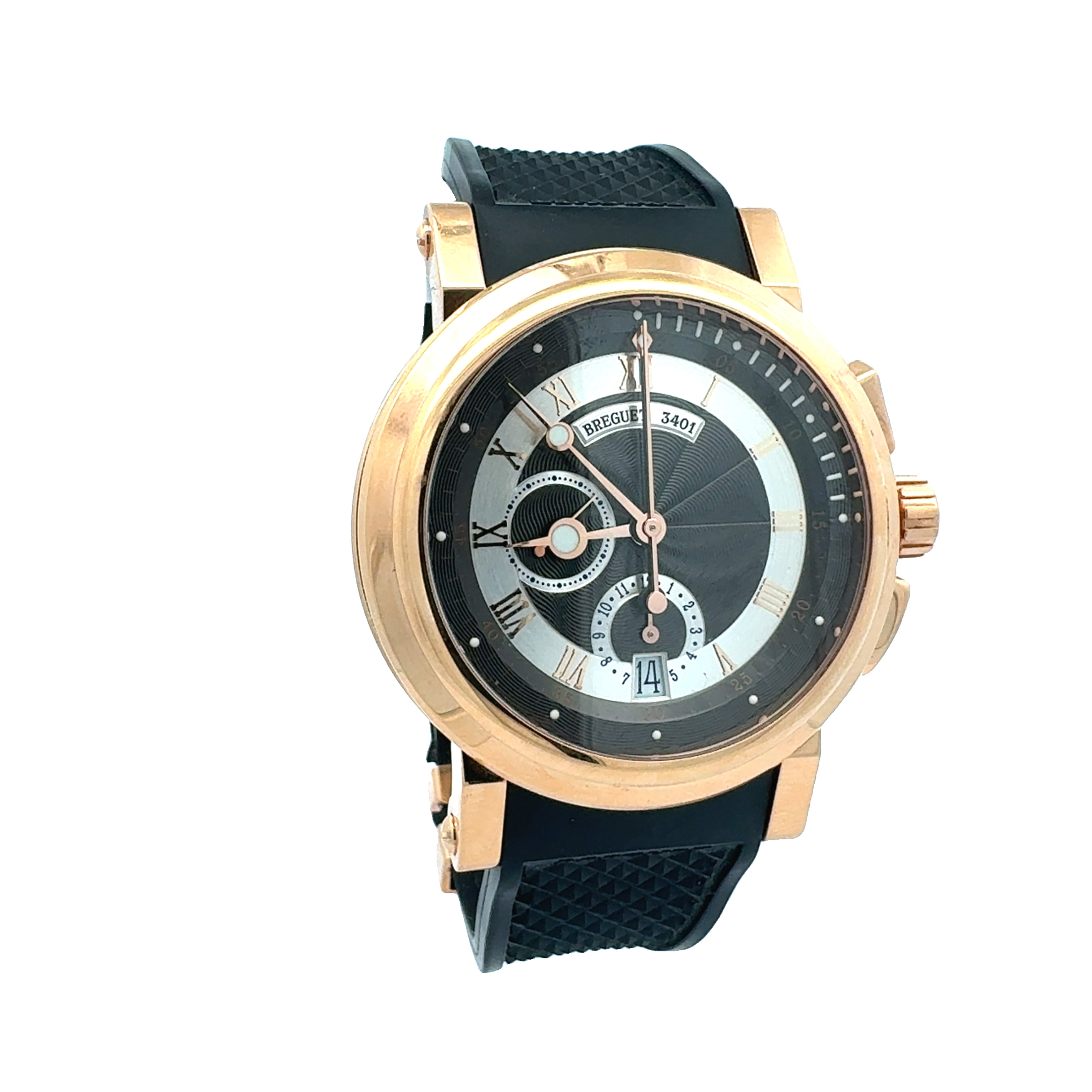 Breguet 18ct Rose Gold Marine reference 5827BR/Z2/5ZU