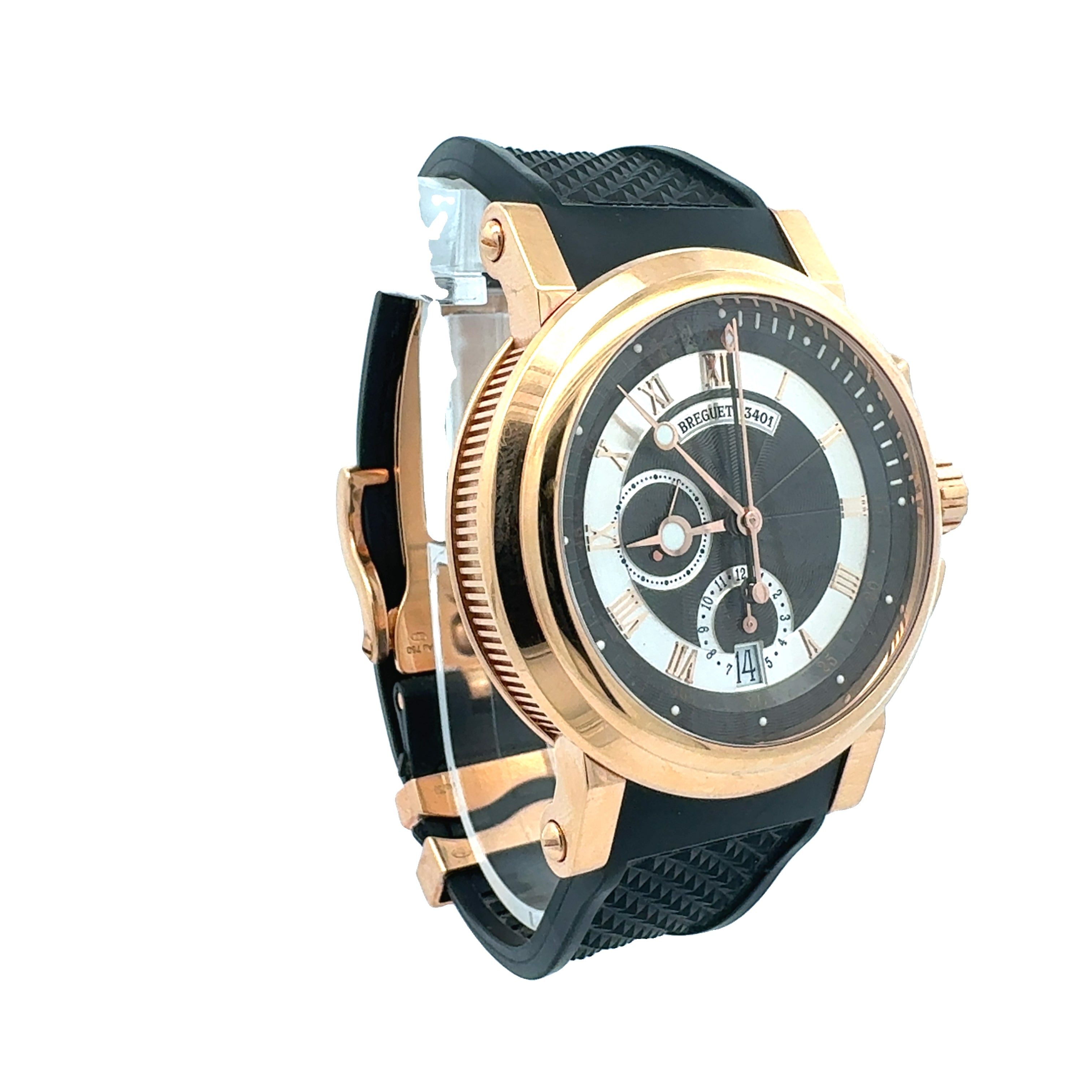 Breguet 18ct Rose Gold Marine reference 5827BR/Z2/5ZU