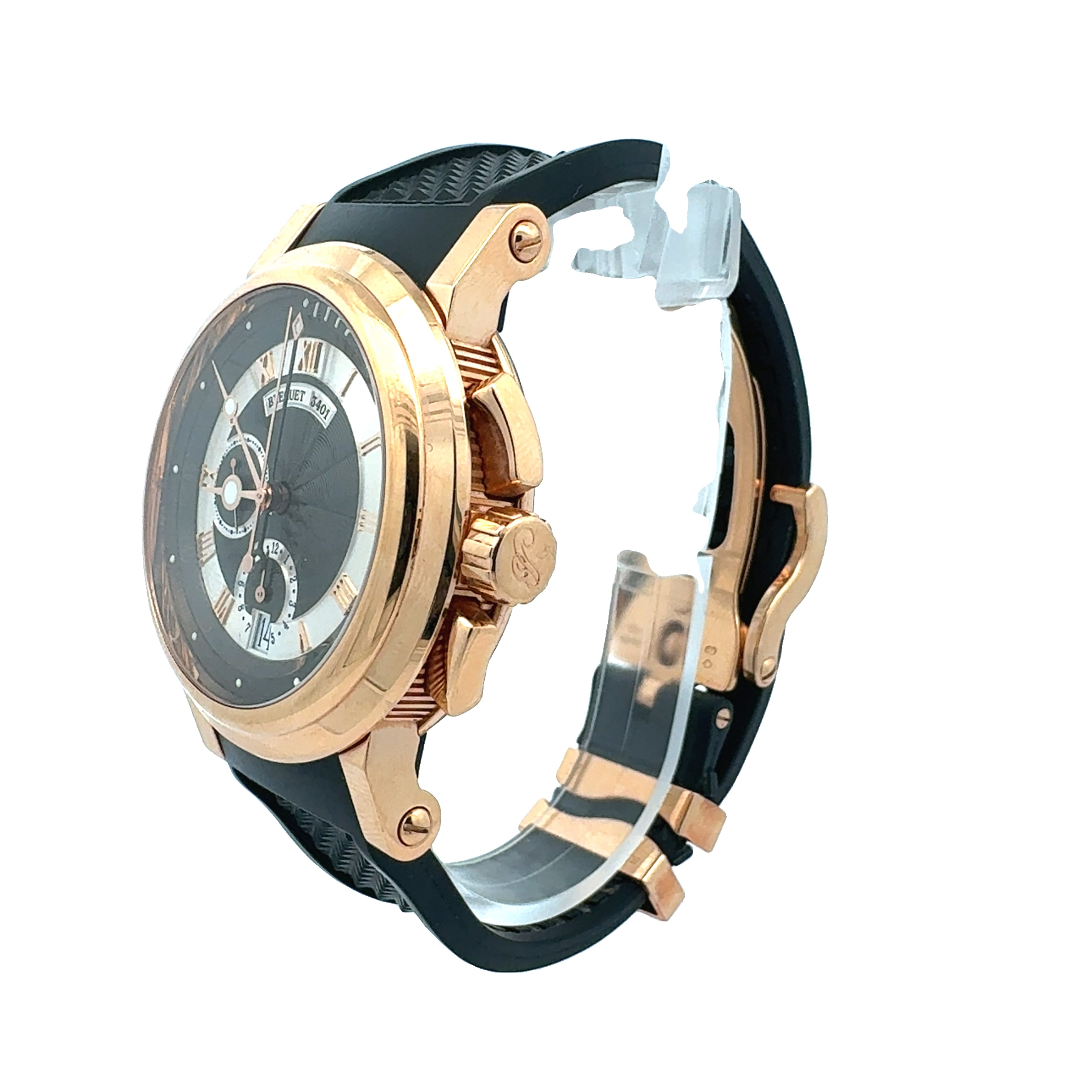Breguet 18ct Rose Gold Marine reference 5827BR/Z2/5ZU