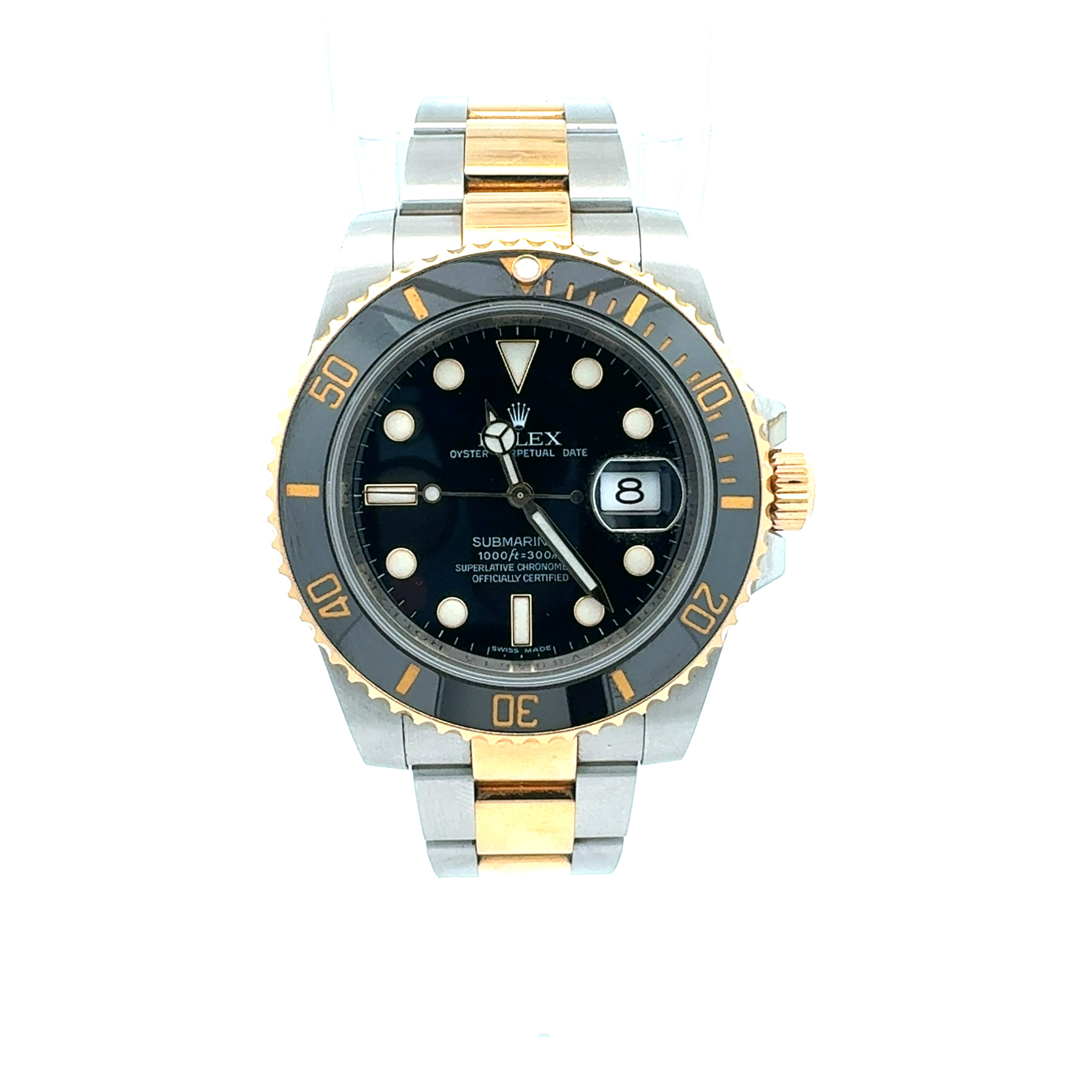Rolex Steel and Yellow Gold Submariner Date reference 116613LN