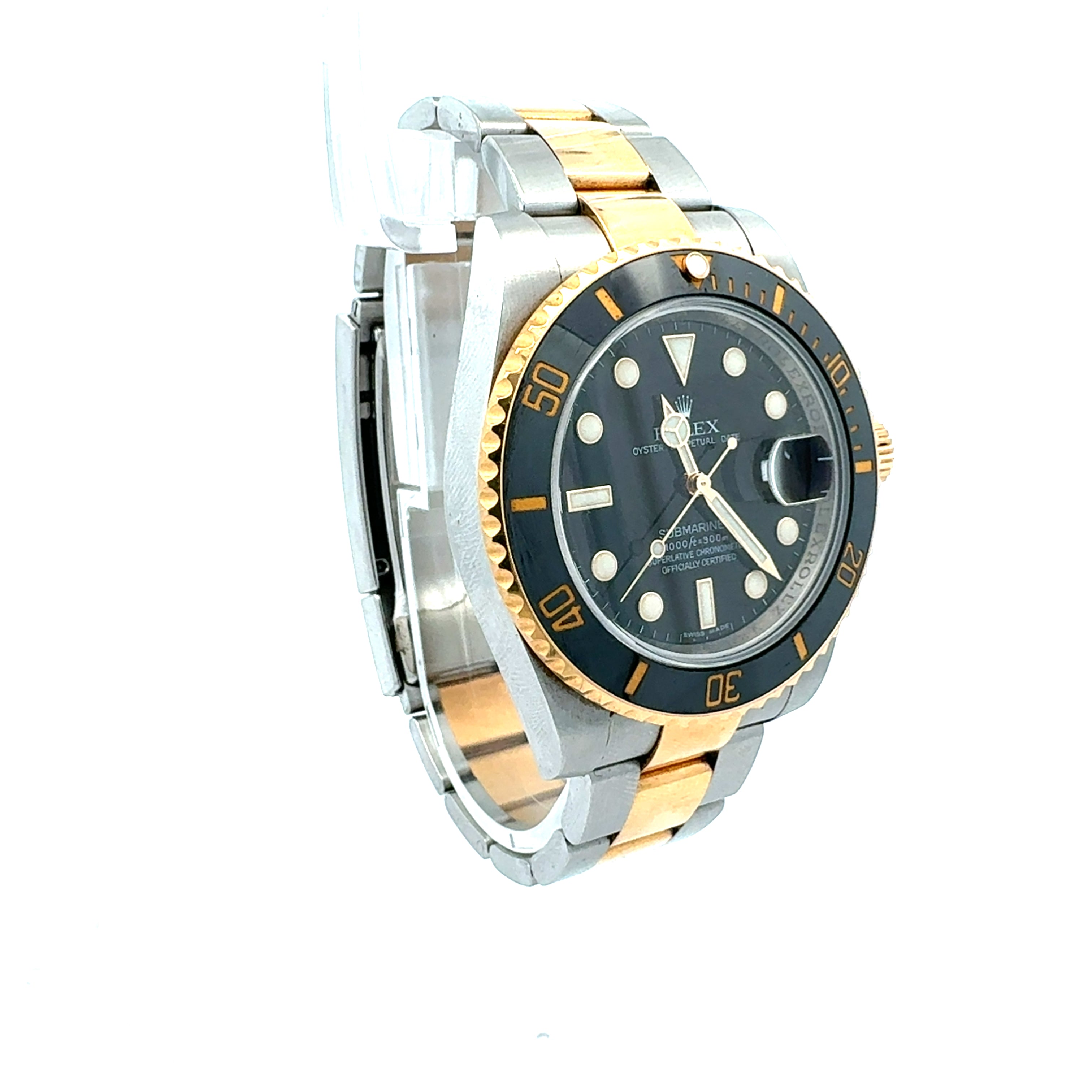 Rolex Steel and Yellow Gold Submariner Date reference 116613LN
