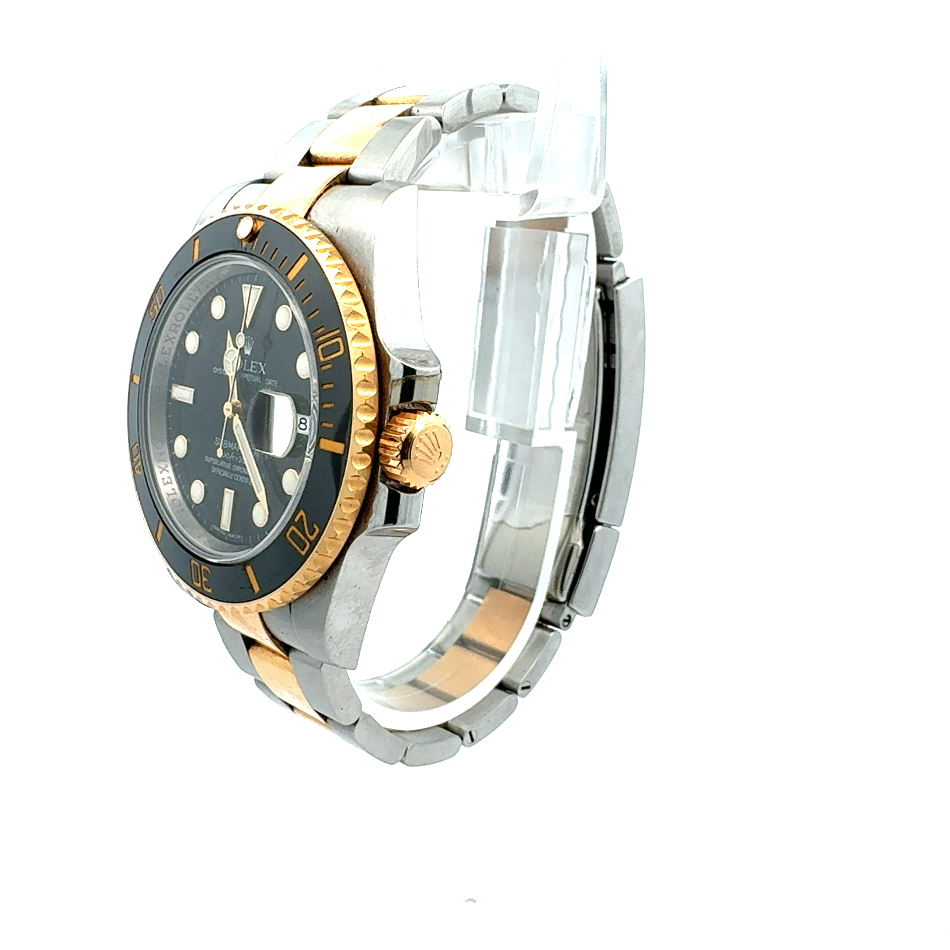 Rolex Steel and Yellow Gold Submariner Date reference 116613LN