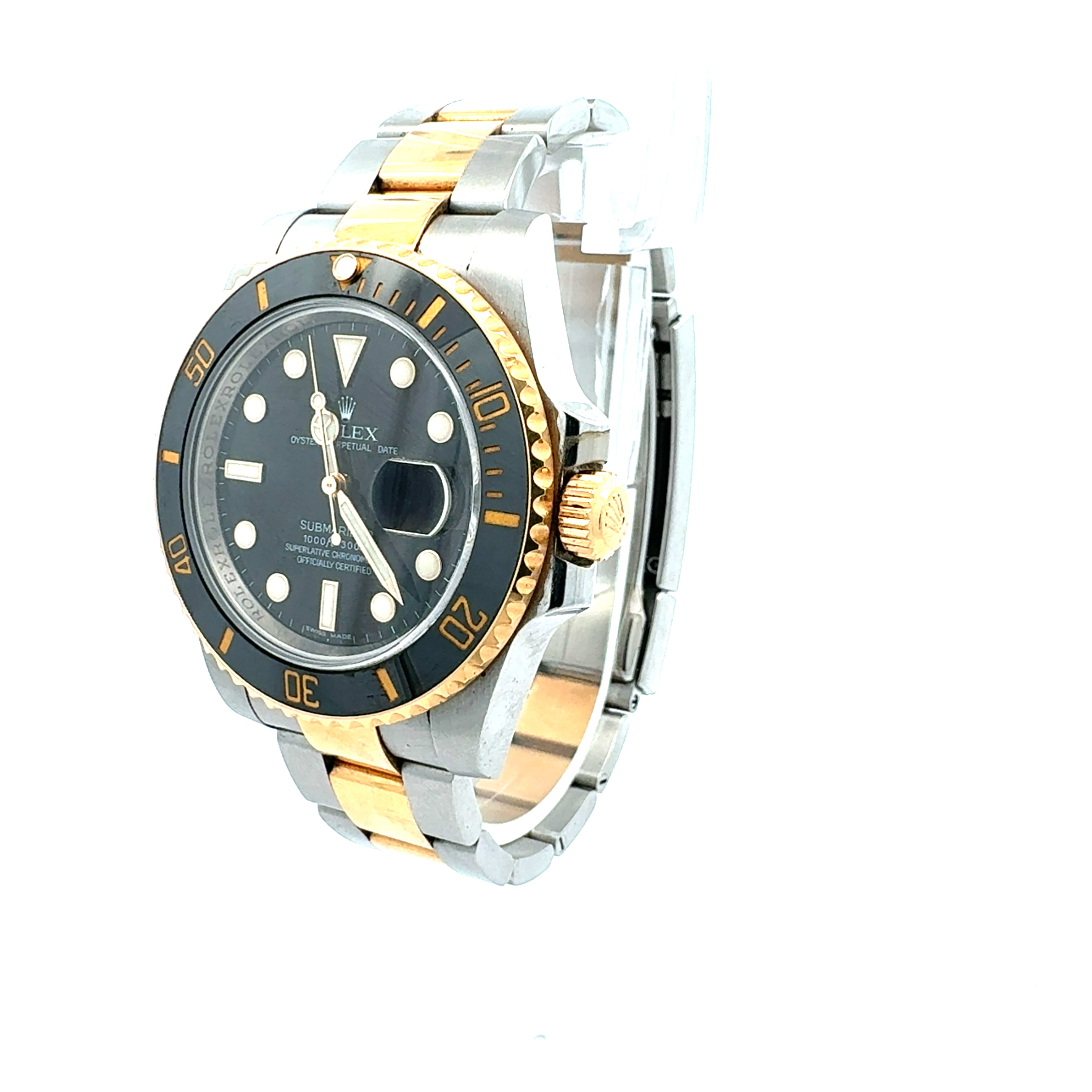 Rolex Steel and Yellow Gold Submariner Date reference 116613LN