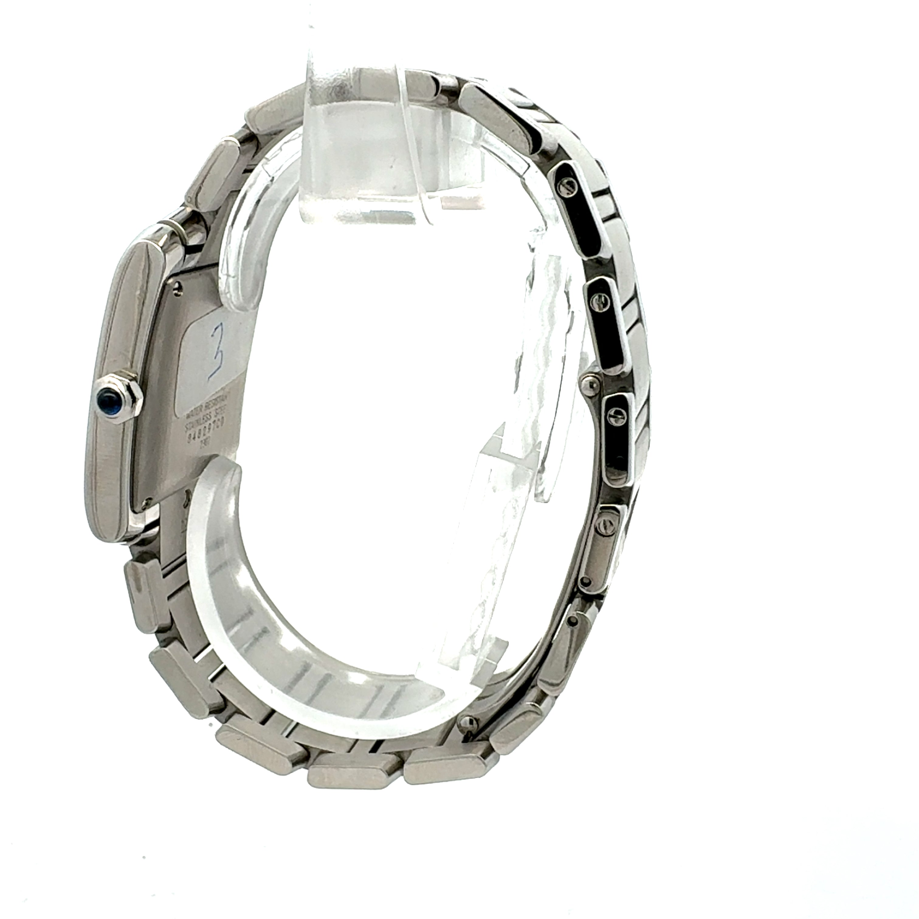 Cartier Tank Francaise reference 2302 Custom Diamond Case