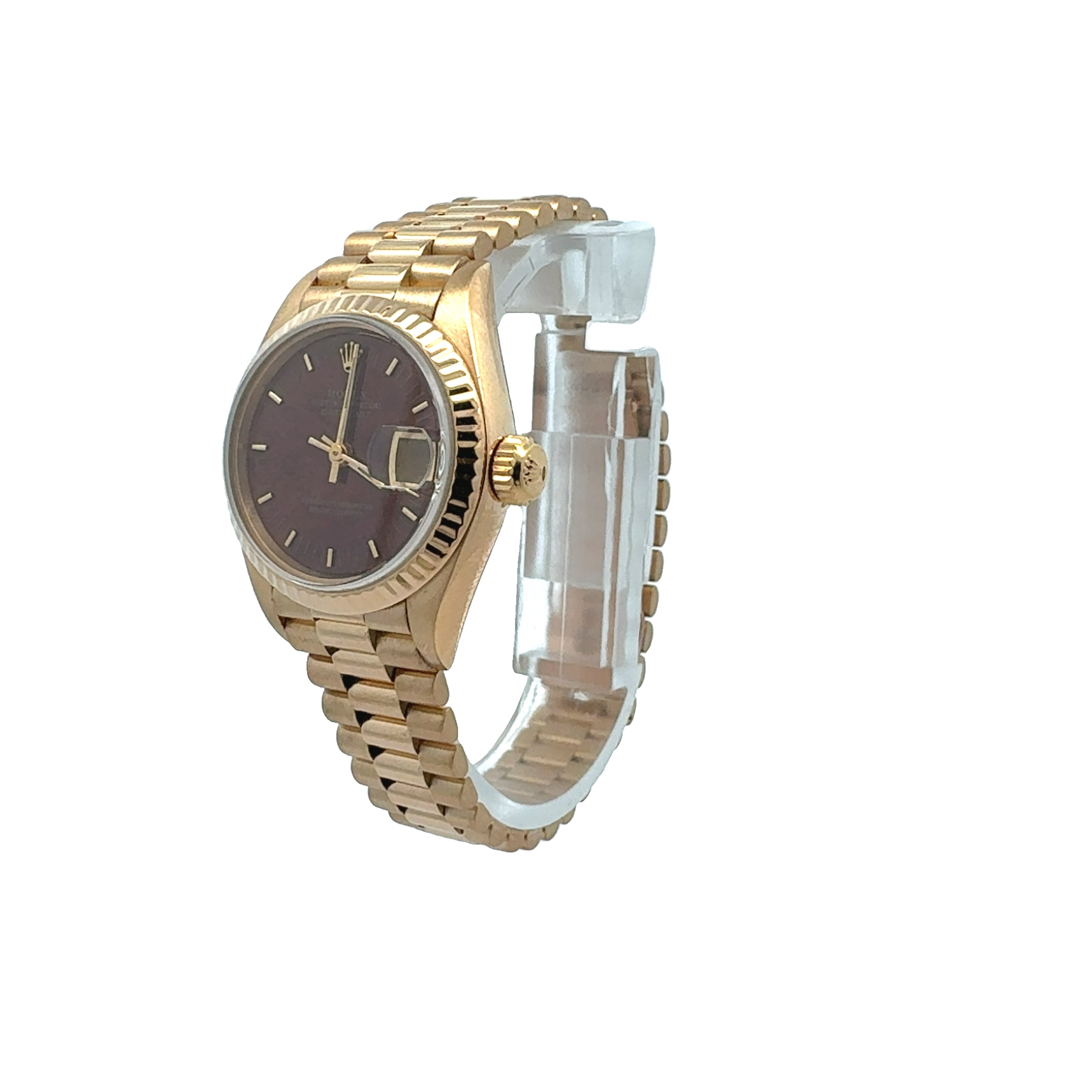 Rolex Lady Datejust reference 69178 Factory Burl Wood Dial