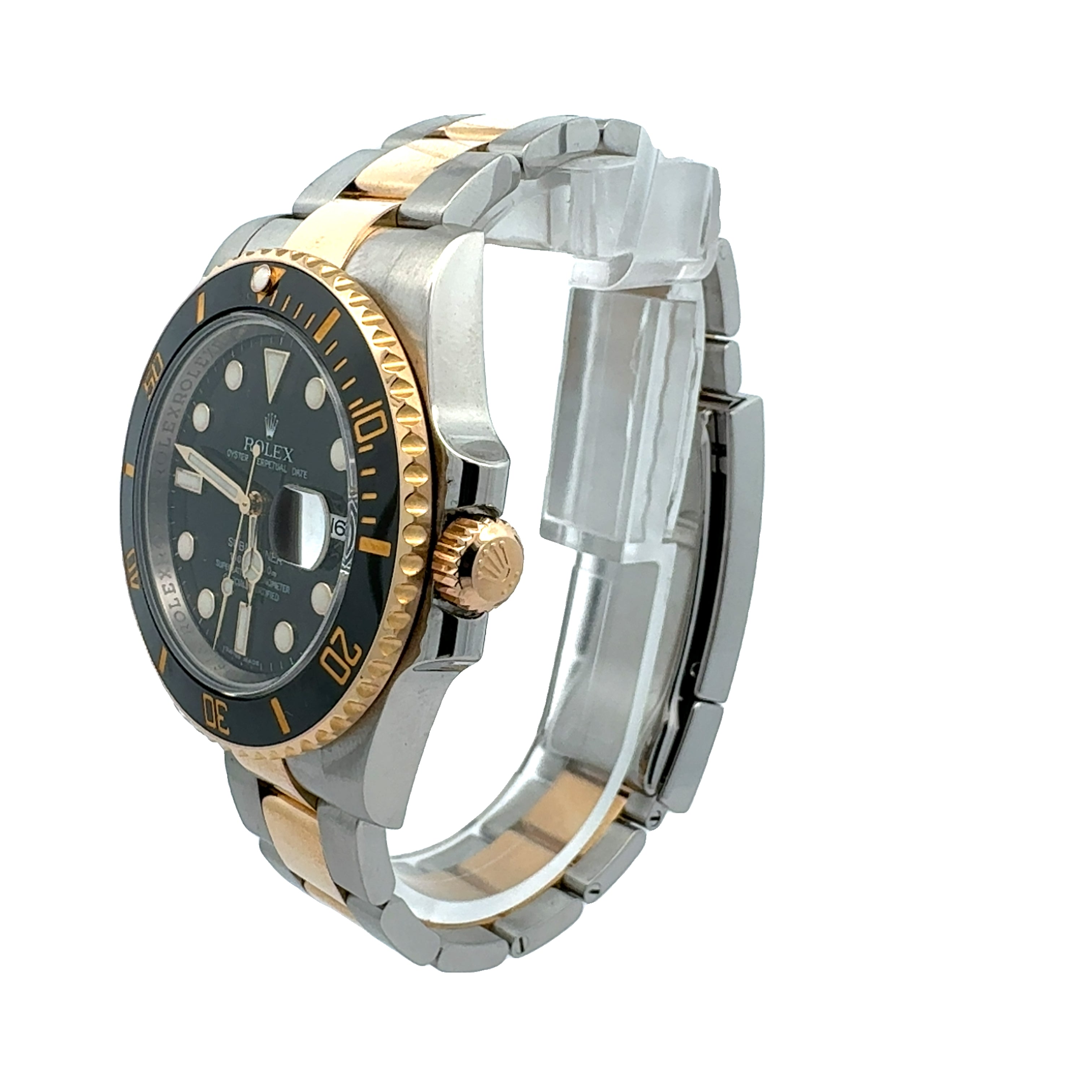 Rolex Steel and Yellow Gold Submariner Date reference 116613LN