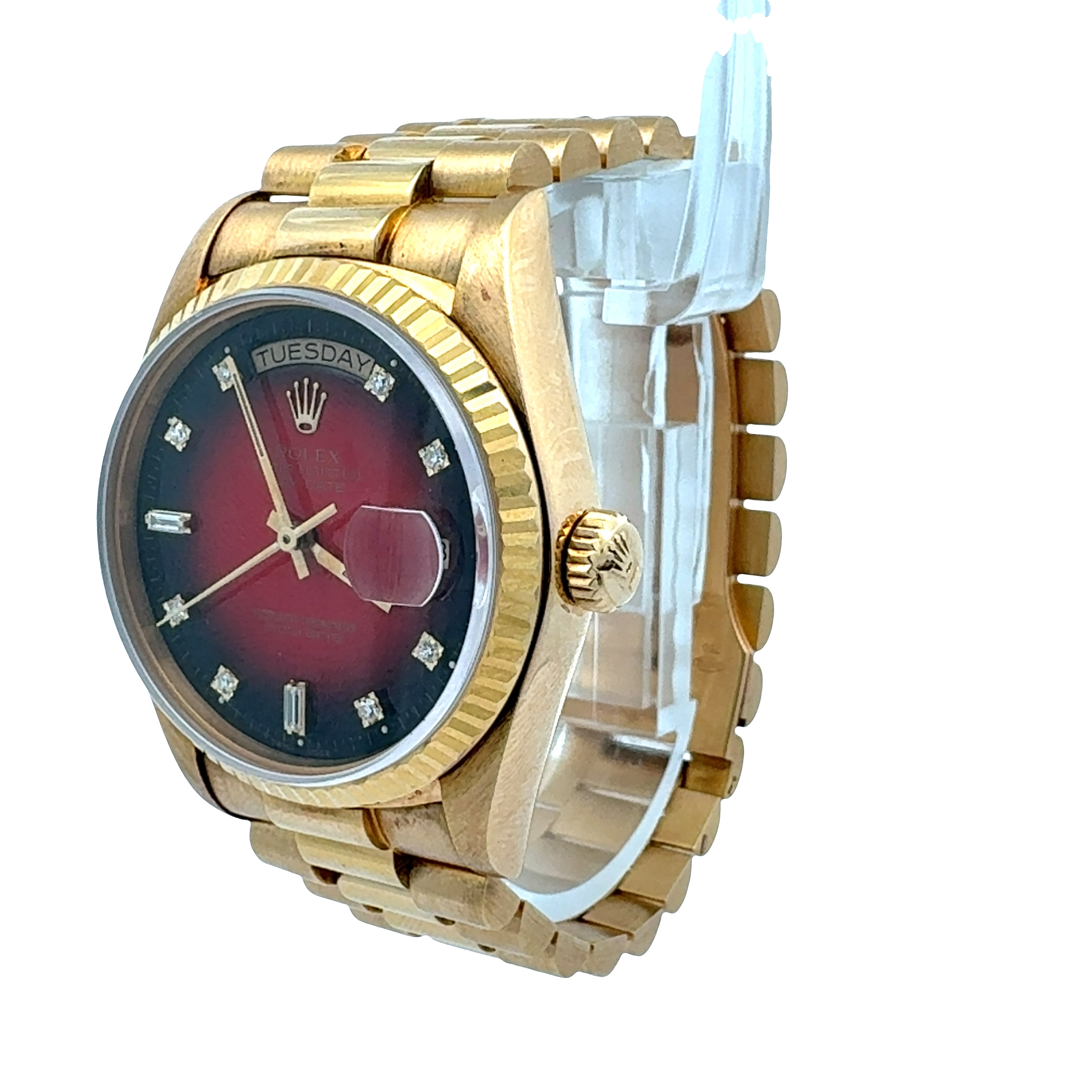 Rolex Day Date 36 reference 18038 Factory Vignette Diamond Dial