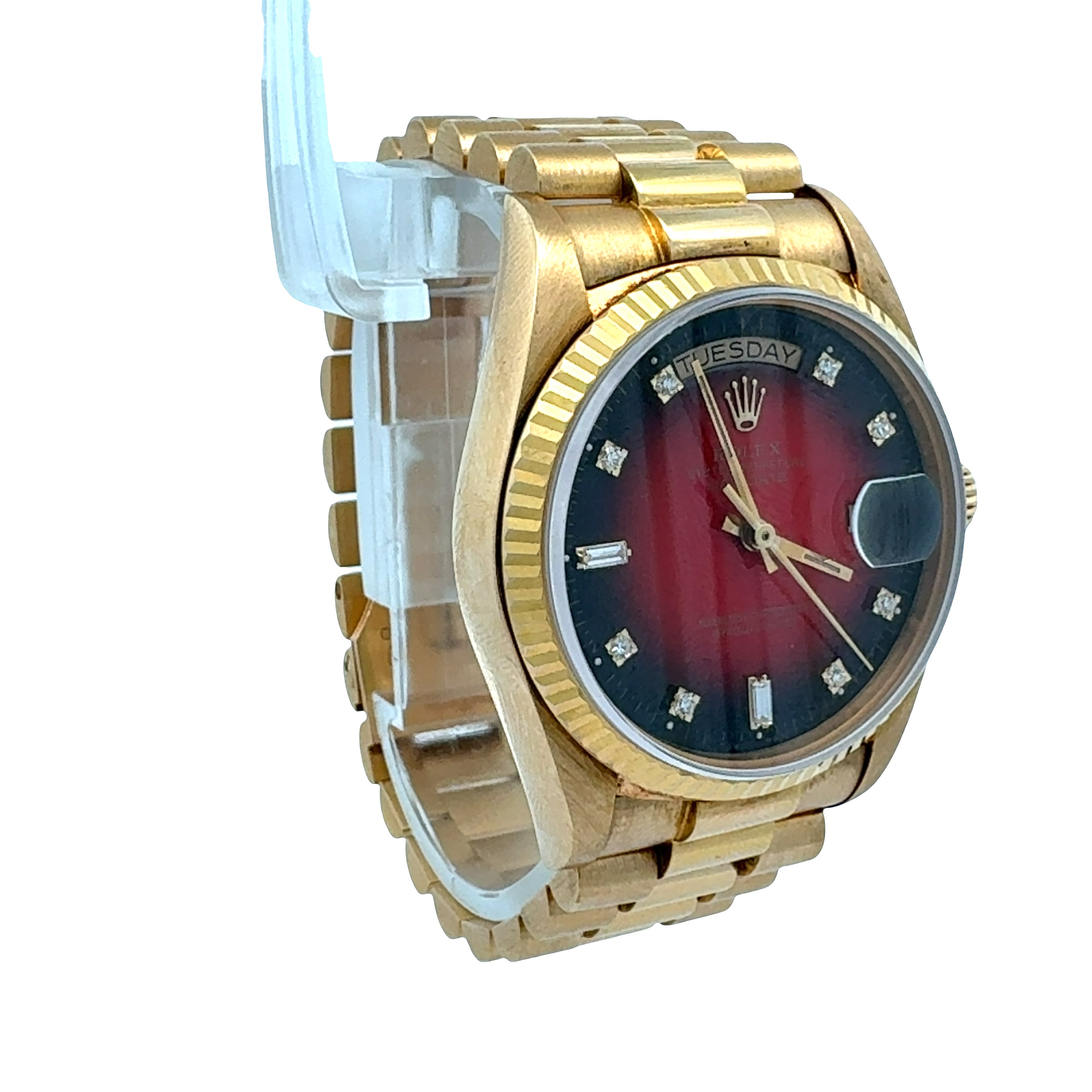 Rolex Day Date 36 reference 18038 Factory Vignette Diamond Dial