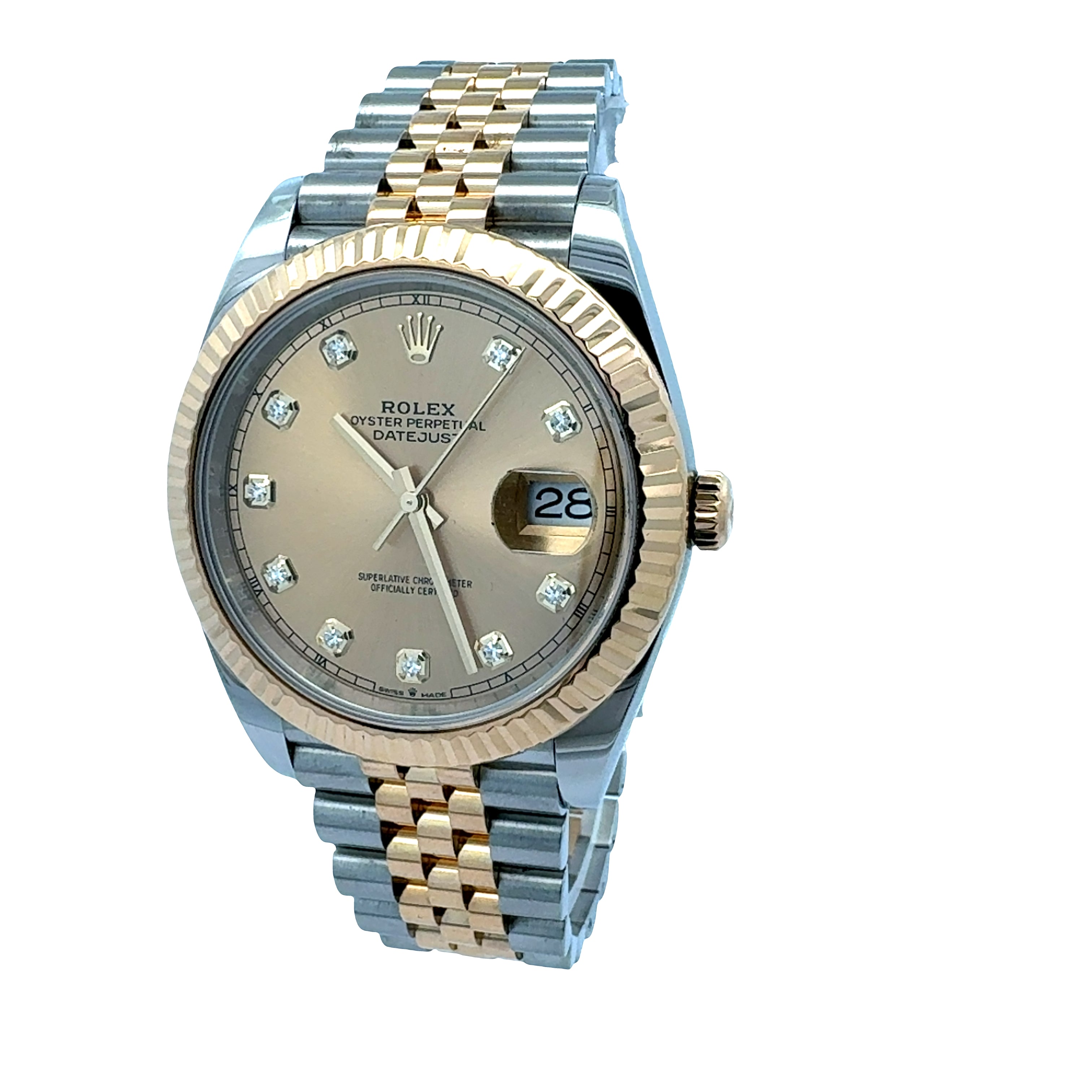 Rolex Datejust 41 reference 126333 Factory Diamond Dial