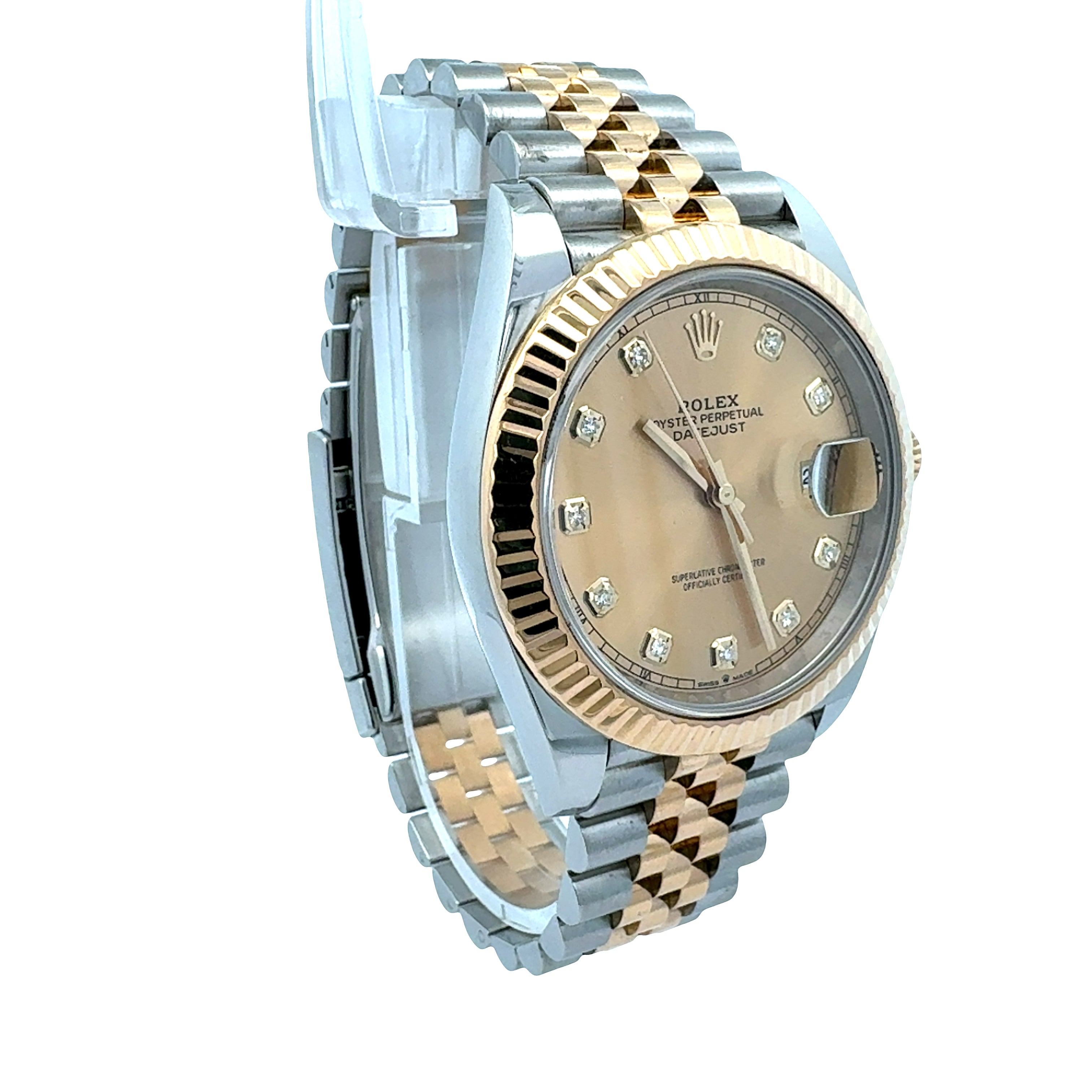 Rolex Datejust 41 reference 126333 Factory Diamond Dial