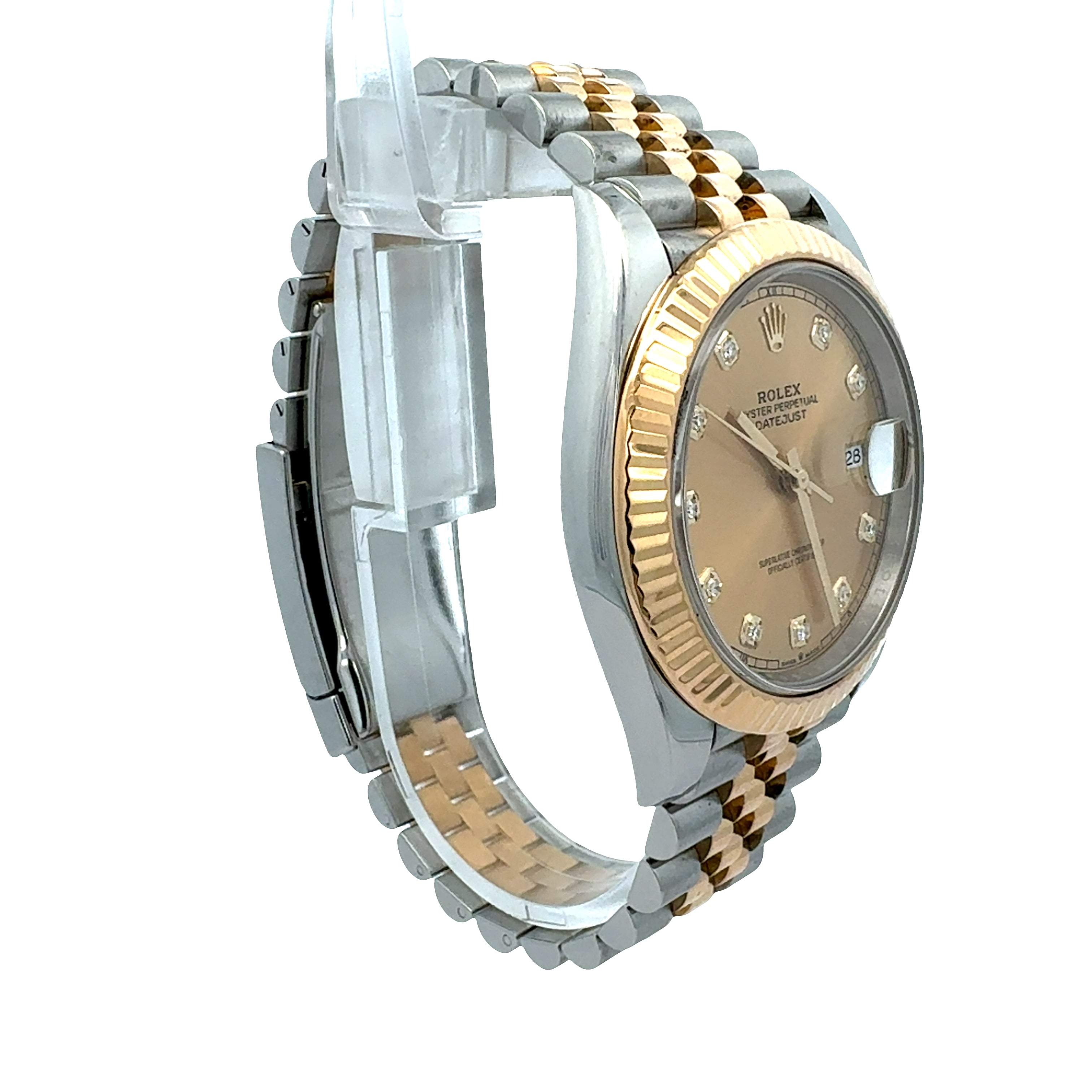 Rolex Datejust 41 reference 126333 Factory Diamond Dial