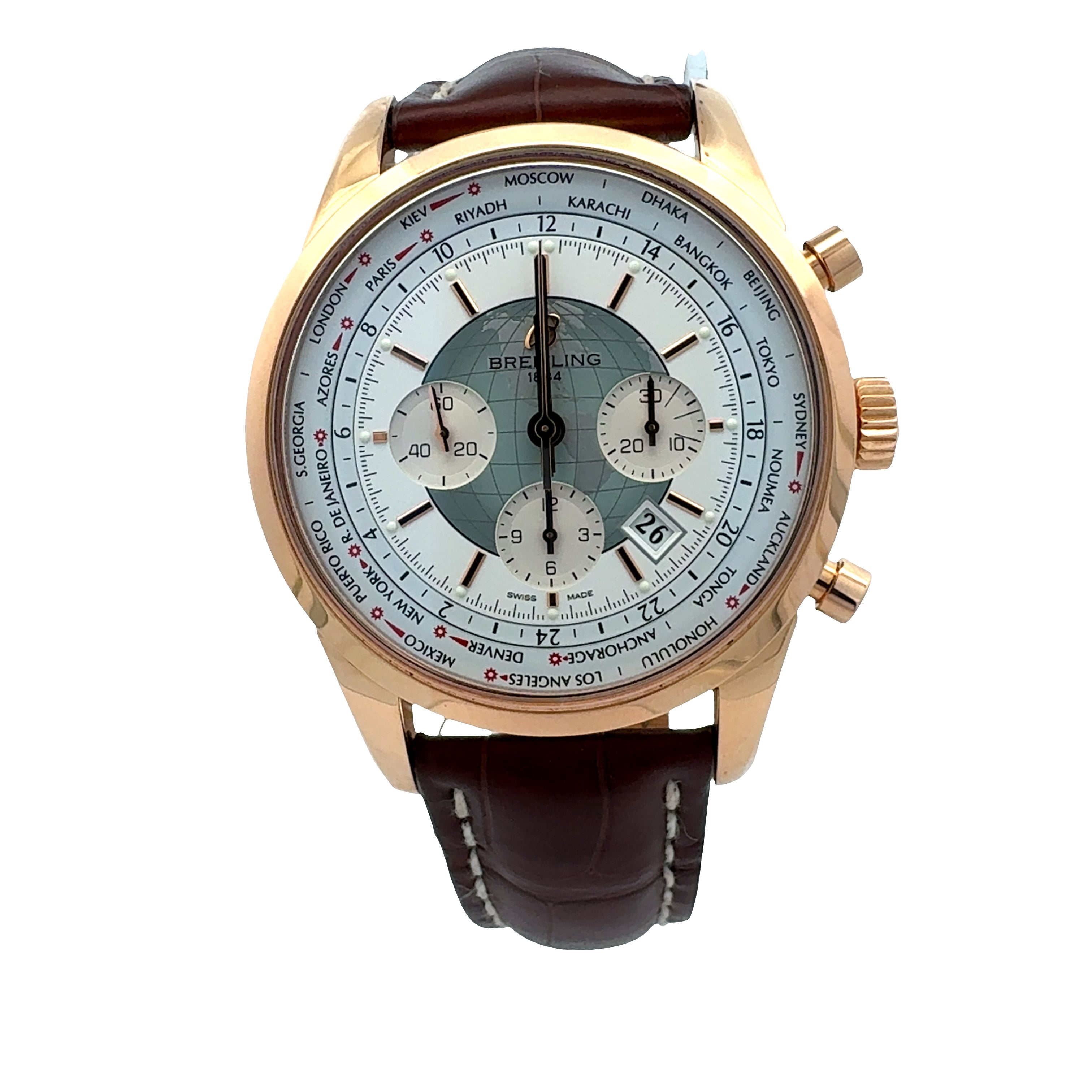 Breitling Transocean Chronograph Unitime reference RB0510U0/A733