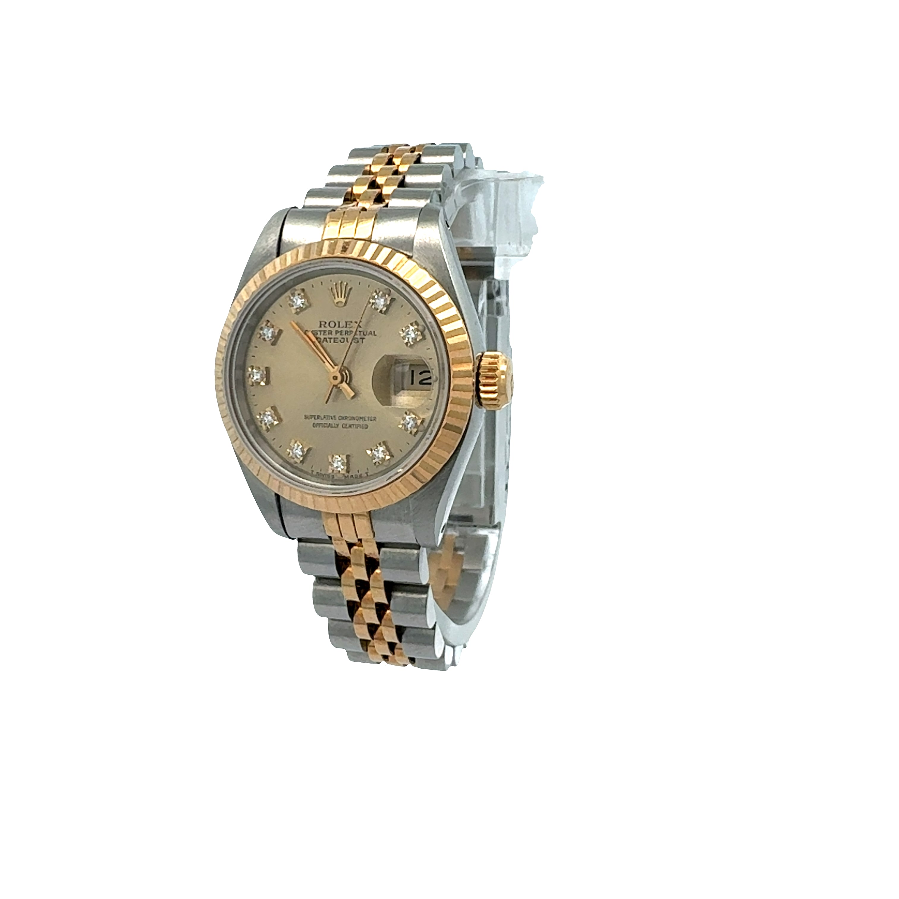 Rolex Lady Datejust reference 69173 Factory Diamond Dial